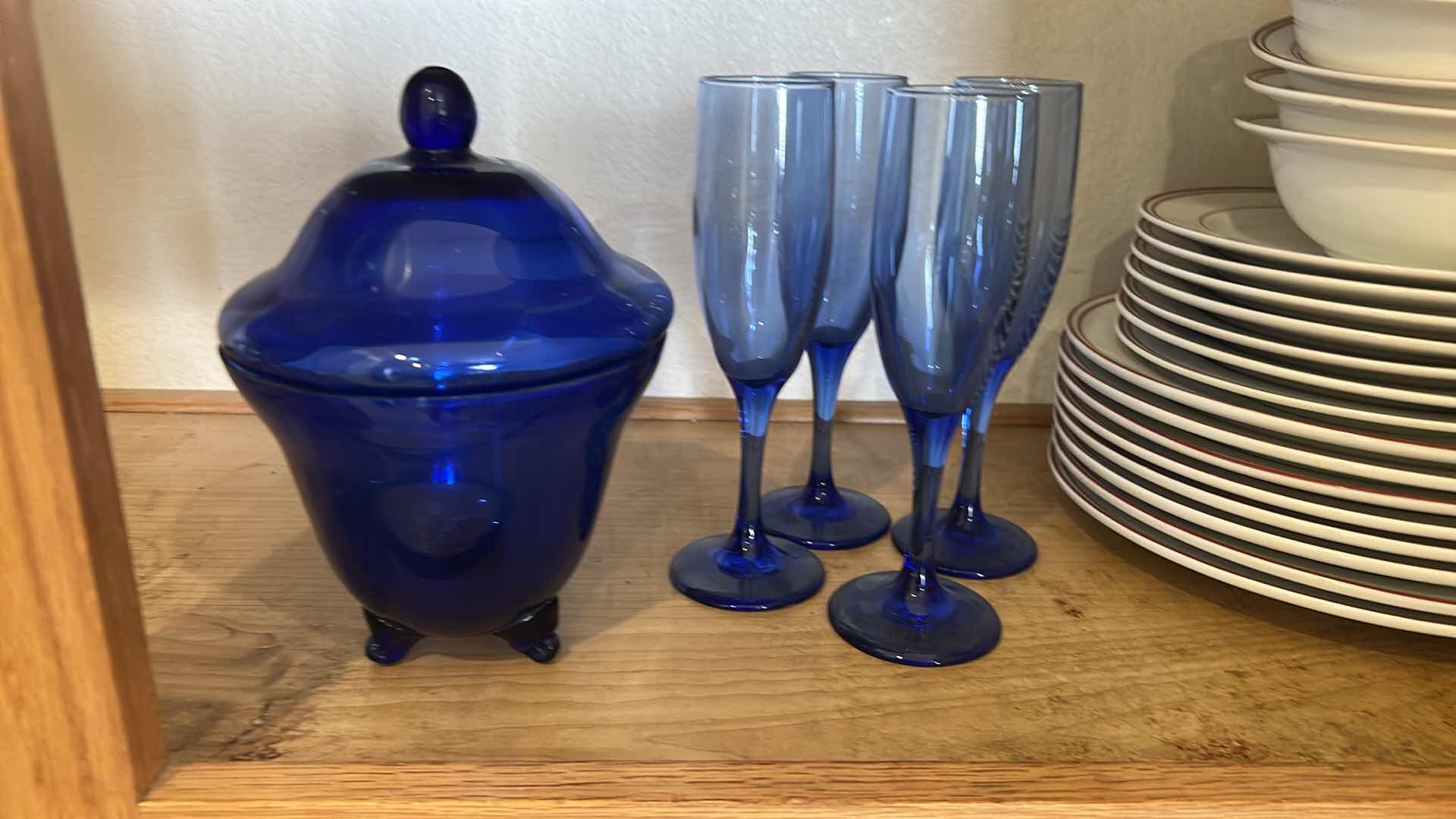 Photo 3 of 2 SHELVES OF KITCHENWARE