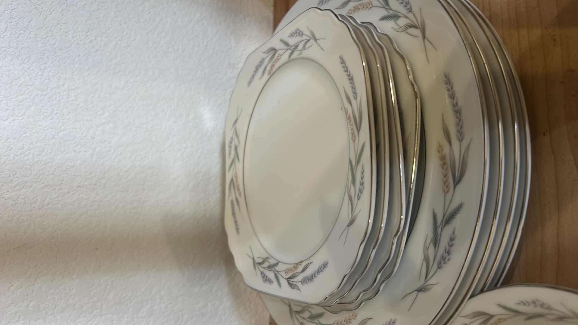 Photo 4 of 17 PC’S BLUE HARVEST DINNERWARE