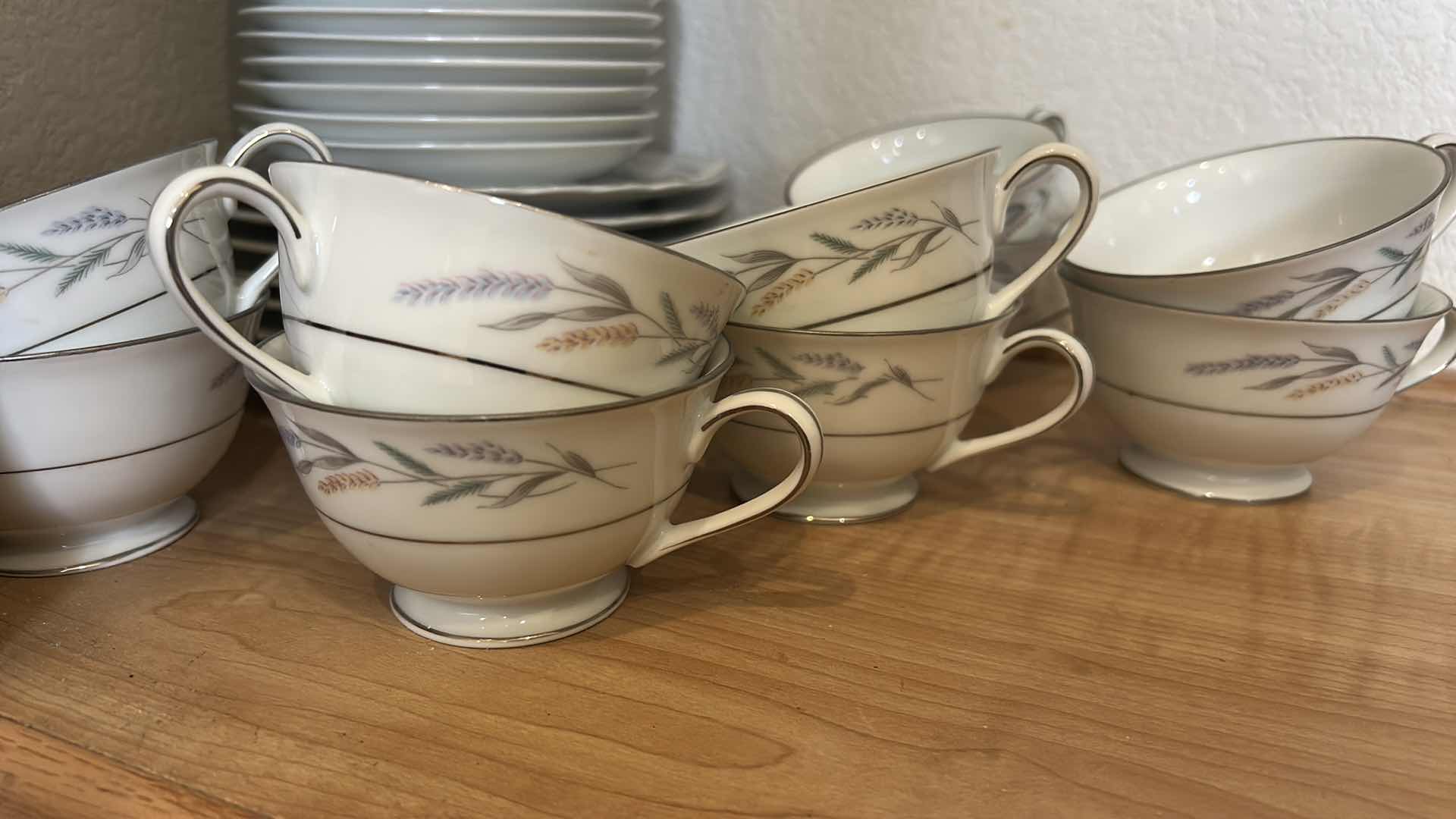 Photo 1 of 39 PCS BLUE HARVEST DINNERWARE