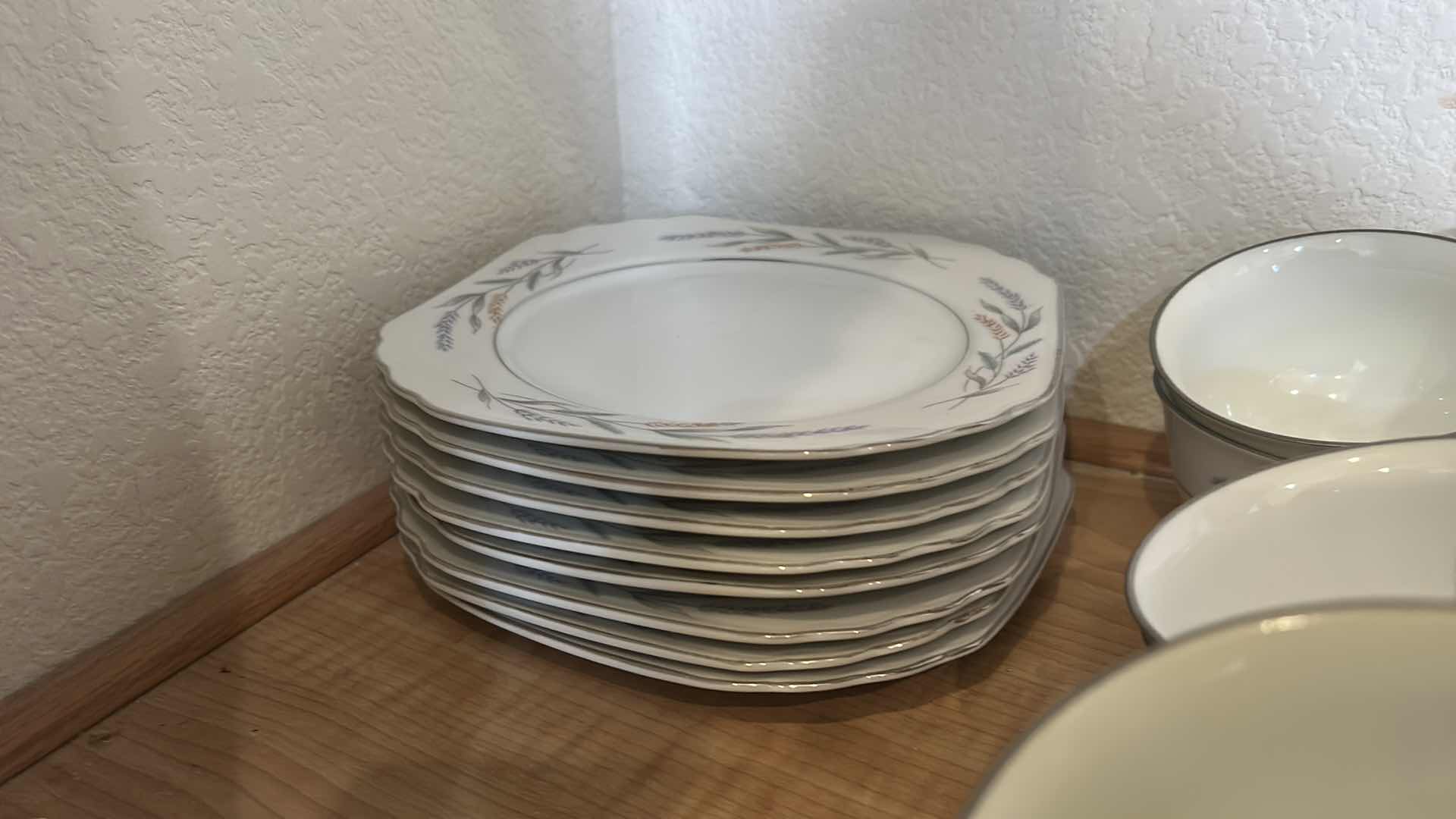 Photo 1 of 39 PCS BLUE HARVEST DINNERWARE