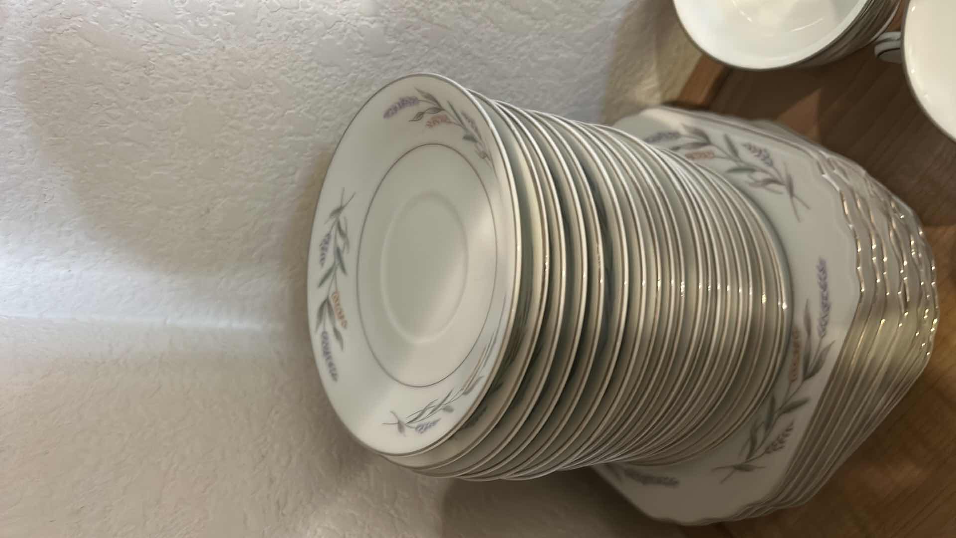 Photo 1 of 39 PCS BLUE HARVEST DINNERWARE