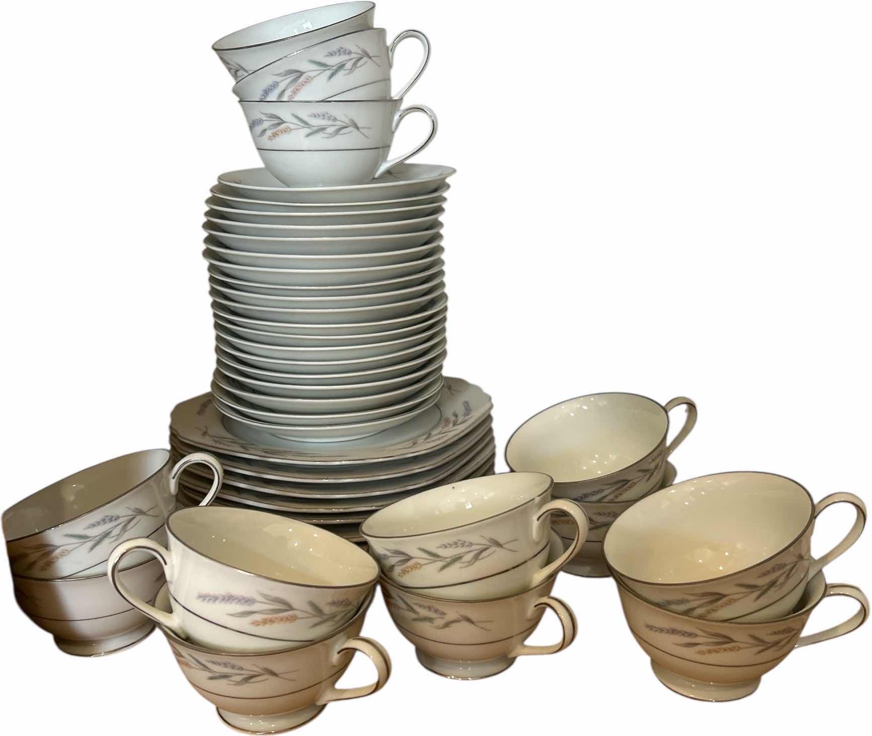 Photo 1 of 39 PCS BLUE HARVEST DINNERWARE