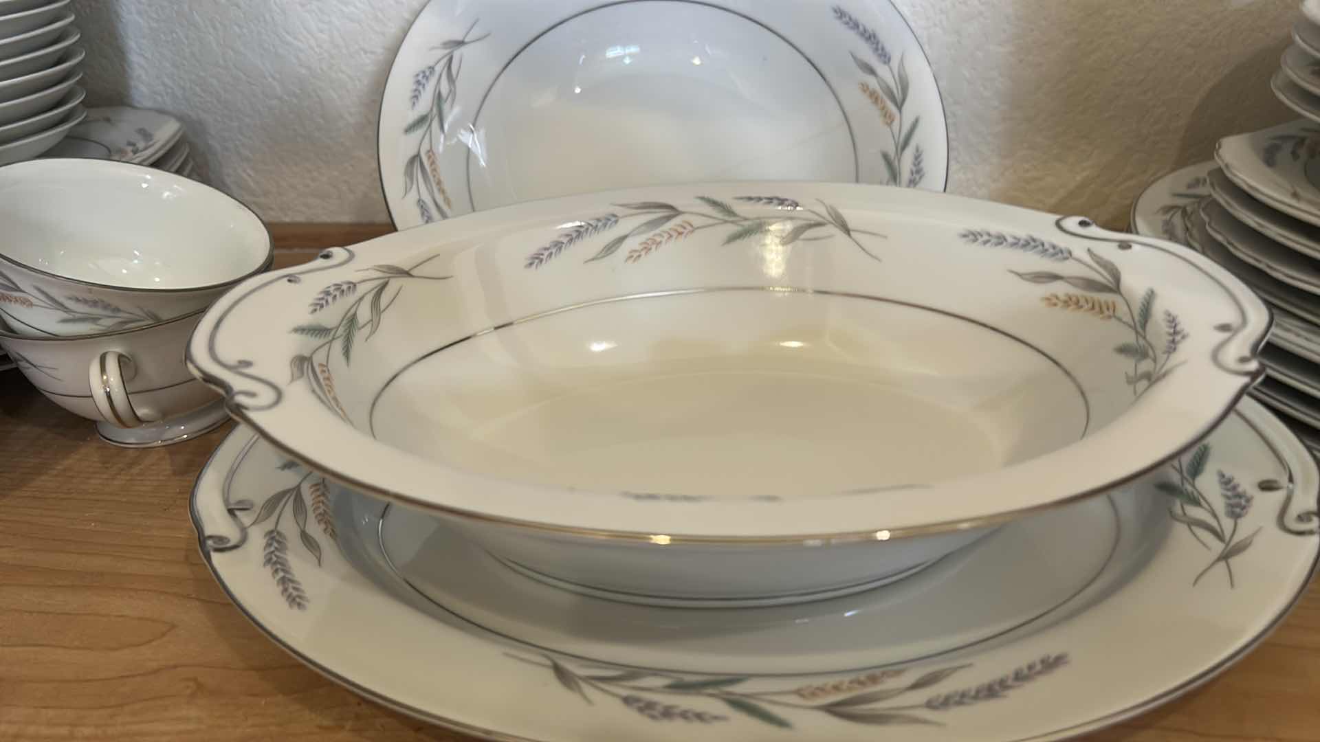 Photo 1 of 3 PCS BLUE HARVEST DINNERWARE