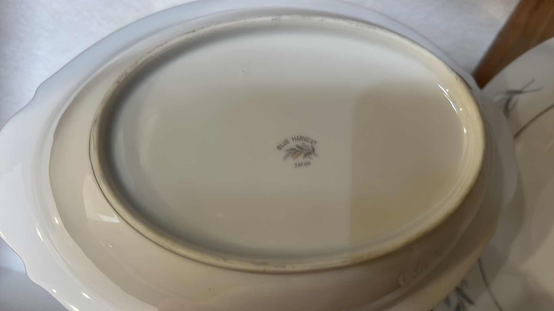 Photo 1 of 3 PCS BLUE HARVEST DINNERWARE