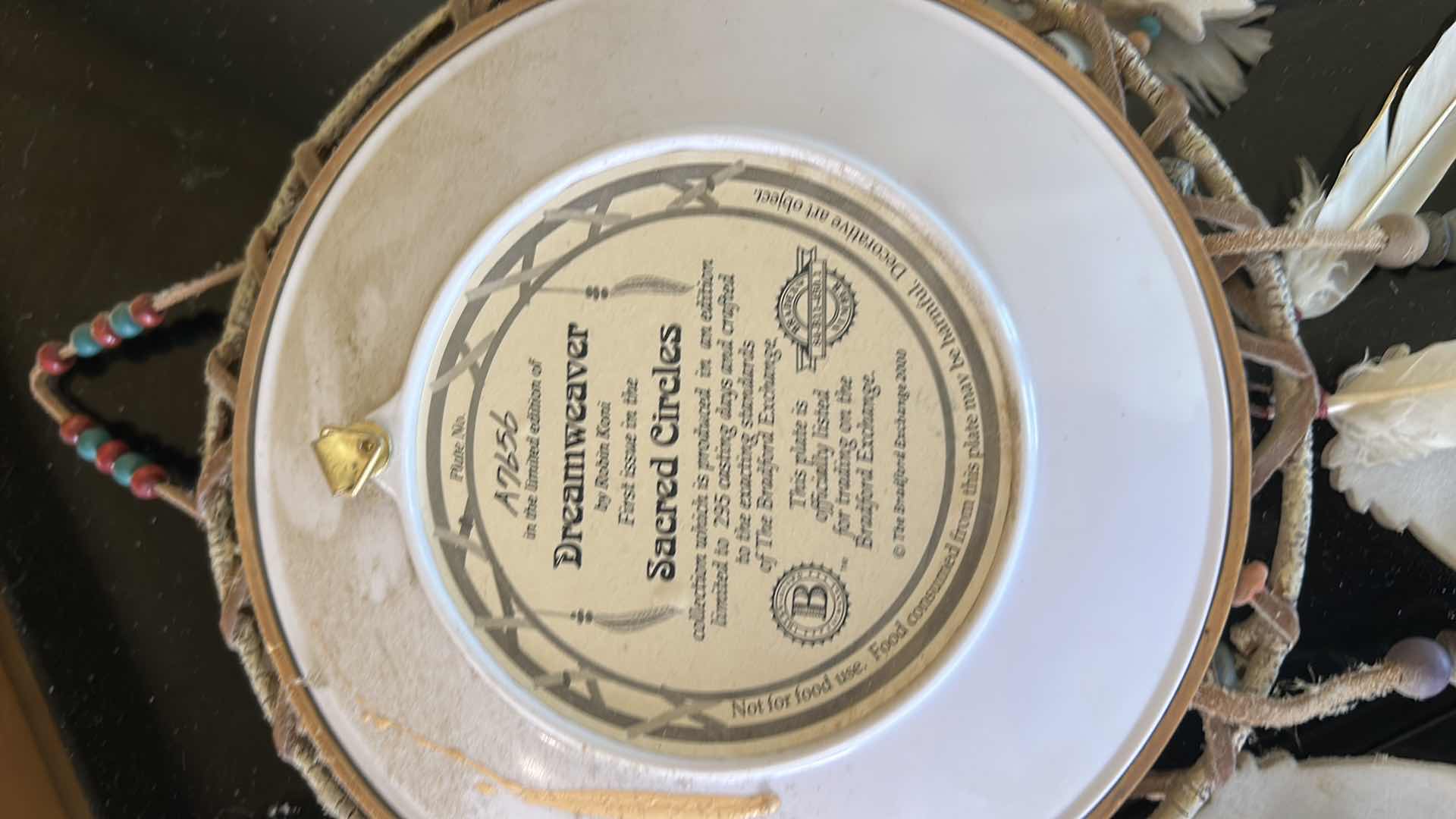 Photo 1 of 2 NUMBERED BRADFORD EXCHANGE WALL HANGINGS DEPICTING NATIVE AMERICANS