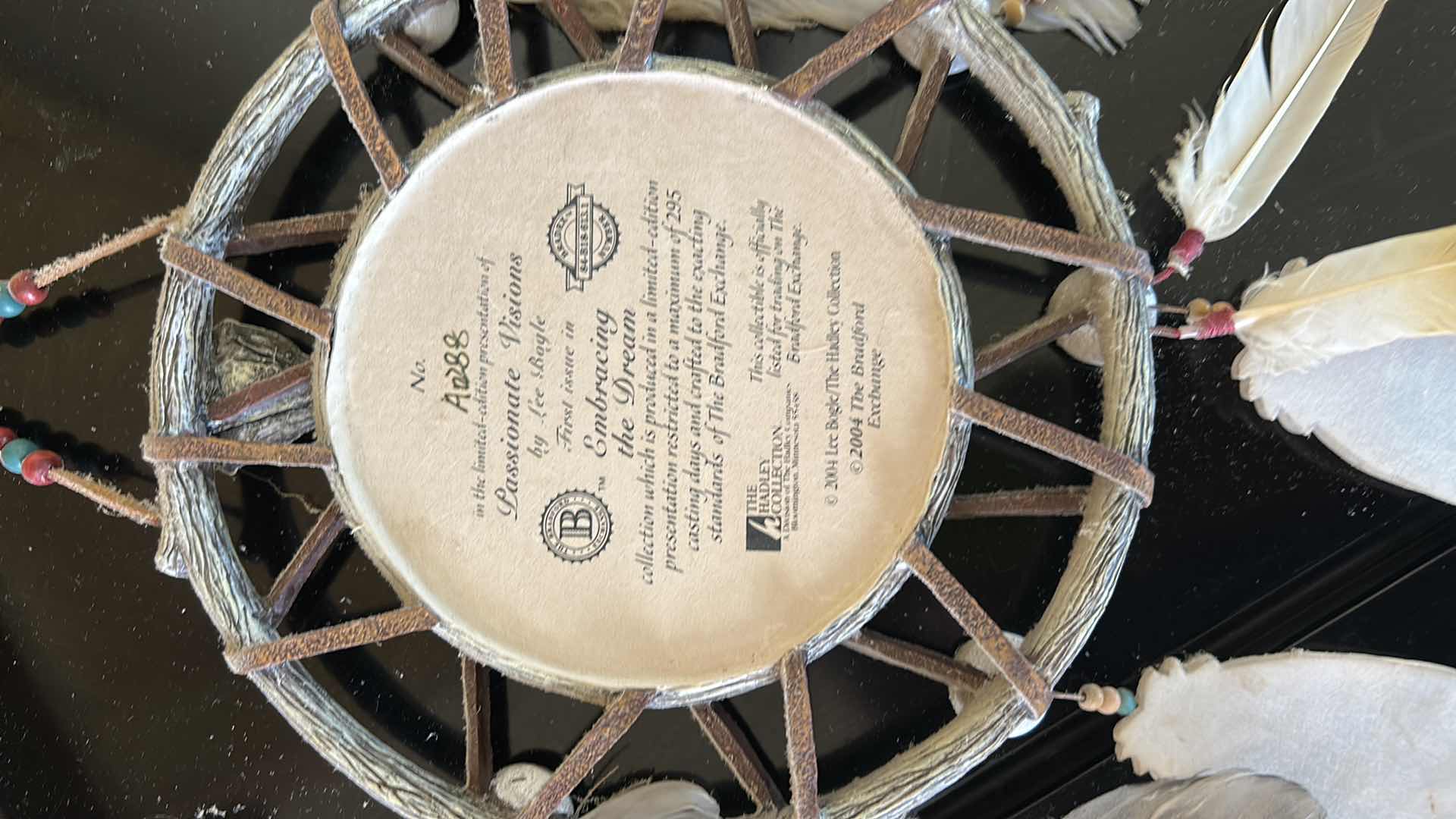 Photo 1 of 2 NUMBERED BRADFORD EXCHANGE WALL HANGINGS DEPICTING NATIVE AMERICANS