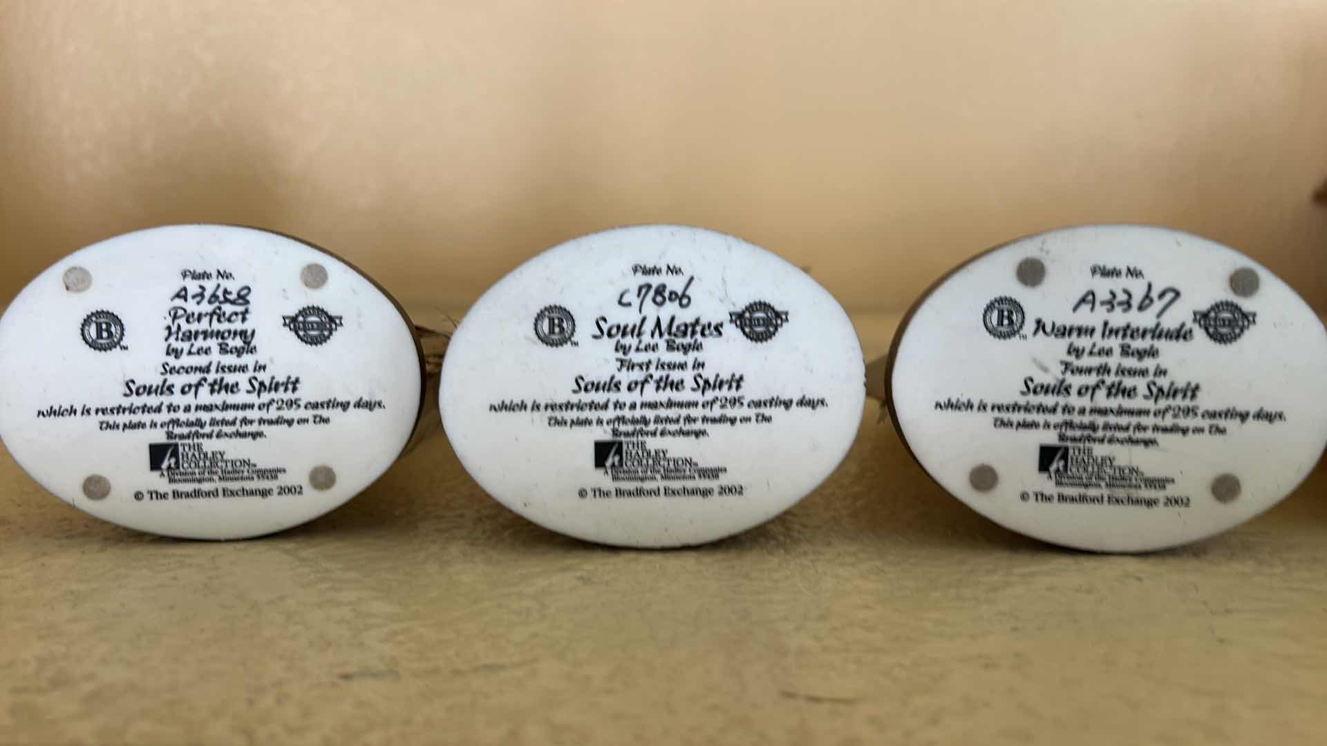 Photo 1 of 5 NUMBERED BRADFORD EXCHANGE NATIVE AMERICAN ARTWORK H8”