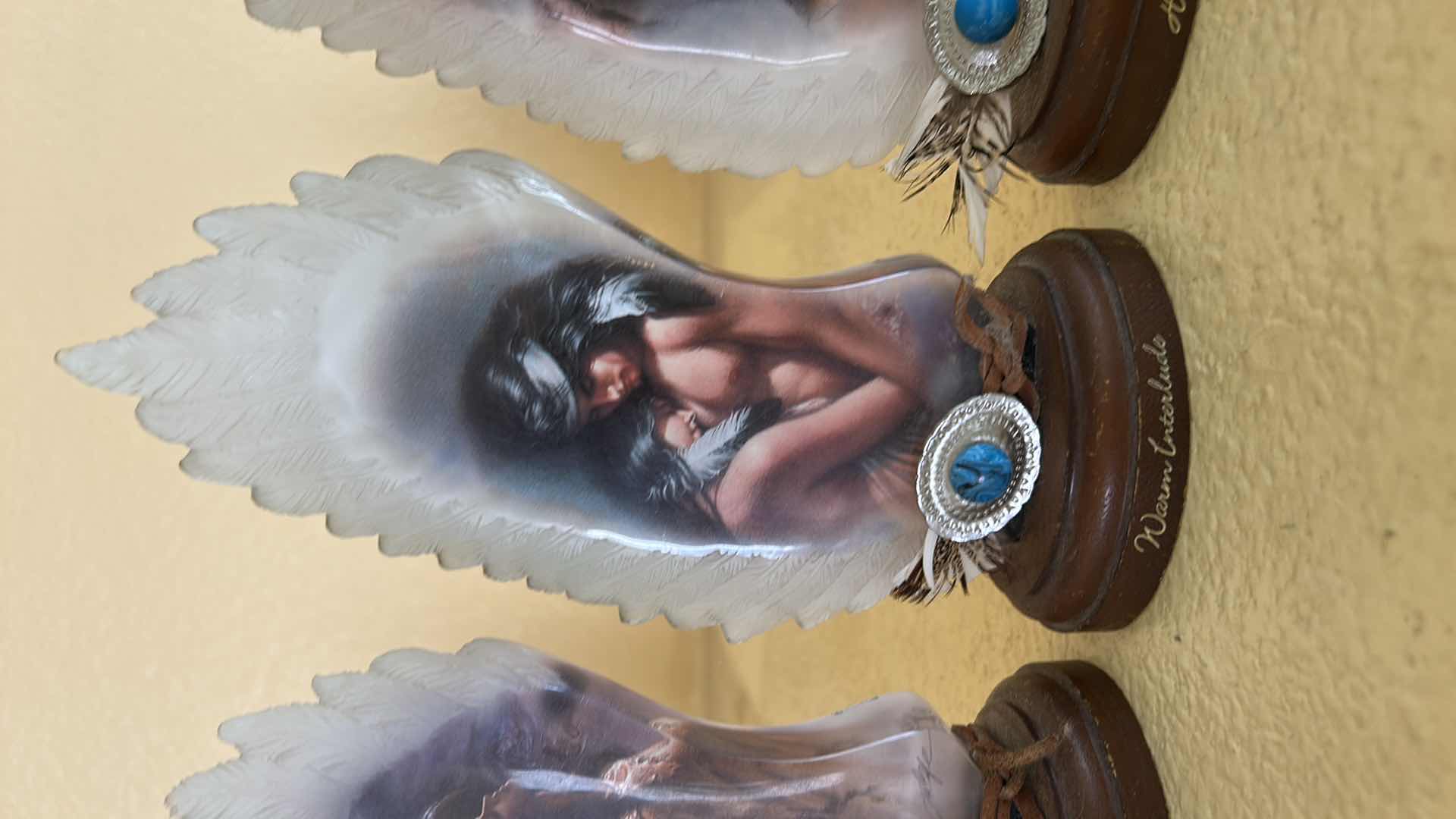 Photo 1 of 5 NUMBERED BRADFORD EXCHANGE NATIVE AMERICAN ARTWORK H8”