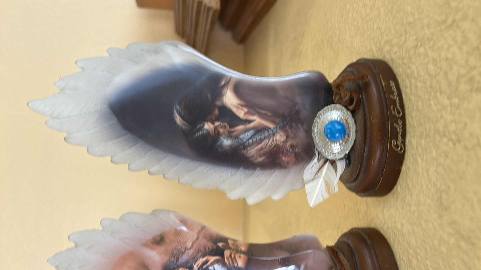 Photo 1 of 5 NUMBERED BRADFORD EXCHANGE NATIVE AMERICAN ARTWORK H8”