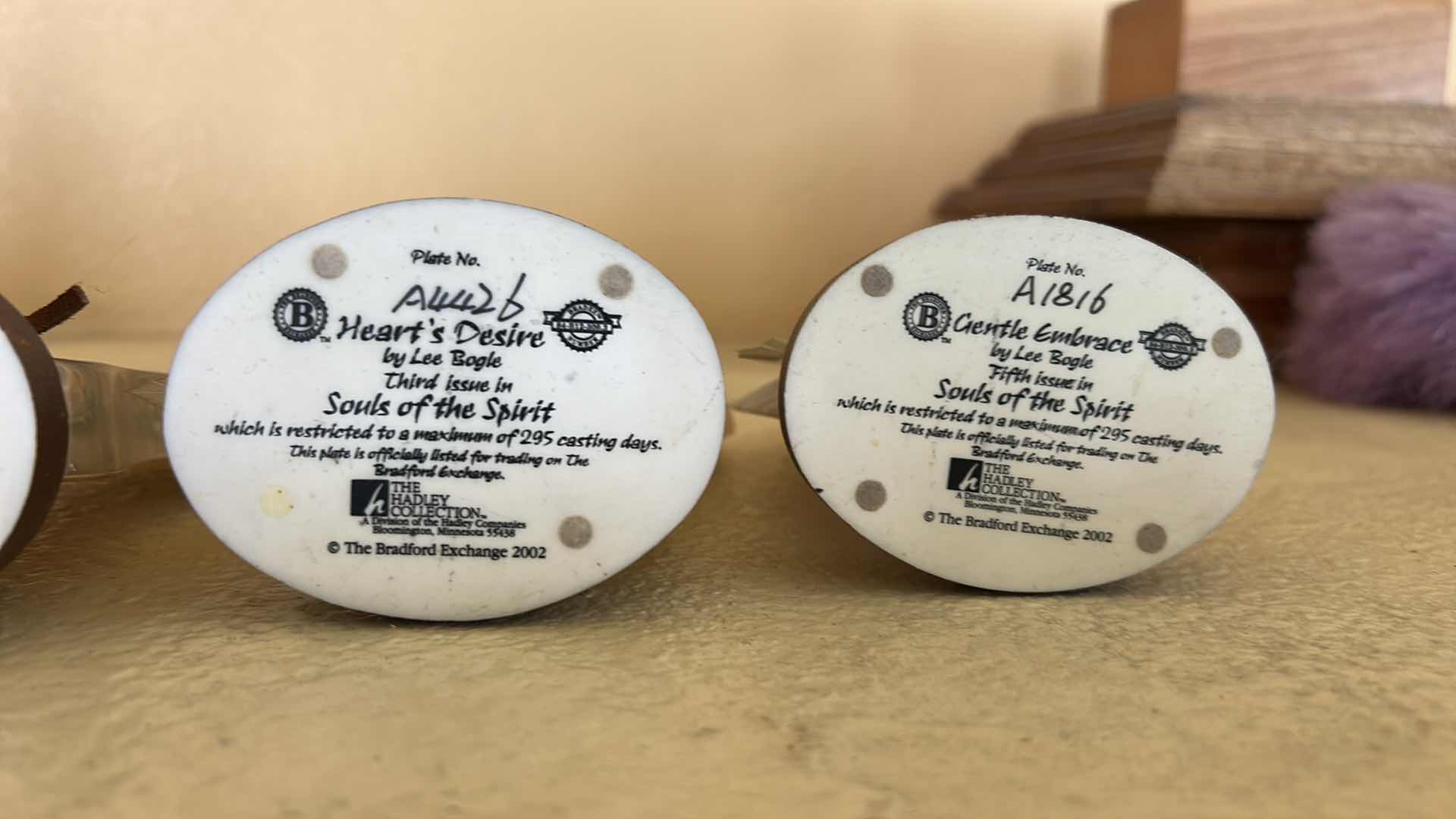 Photo 1 of 5 NUMBERED BRADFORD EXCHANGE NATIVE AMERICAN ARTWORK H8”