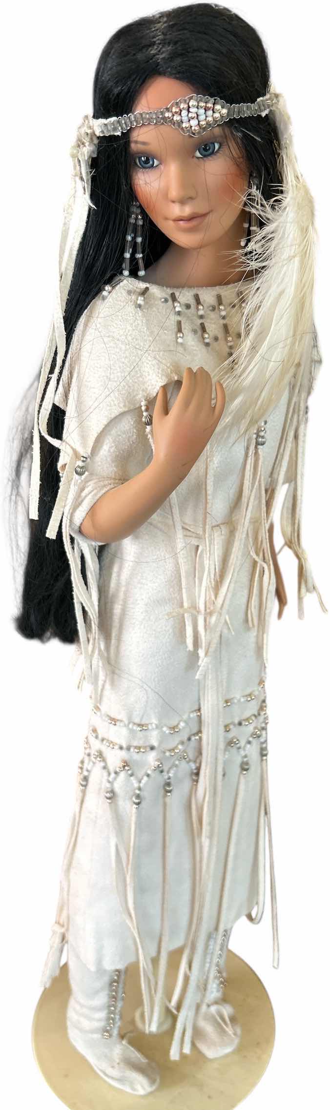 Photo 1 of ASHTON - DRAKE COLLECTION NUMBERED PORCELAIN DOLL H19.5”