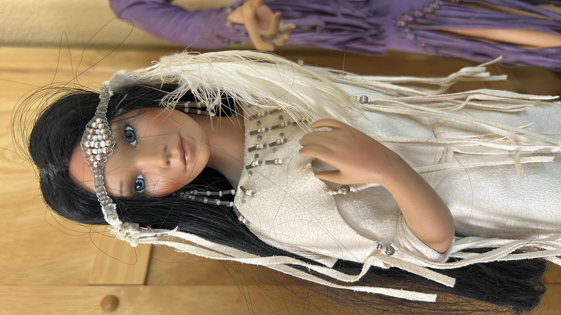 Photo 1 of ASHTON - DRAKE COLLECTION NUMBERED PORCELAIN DOLL H19.5”