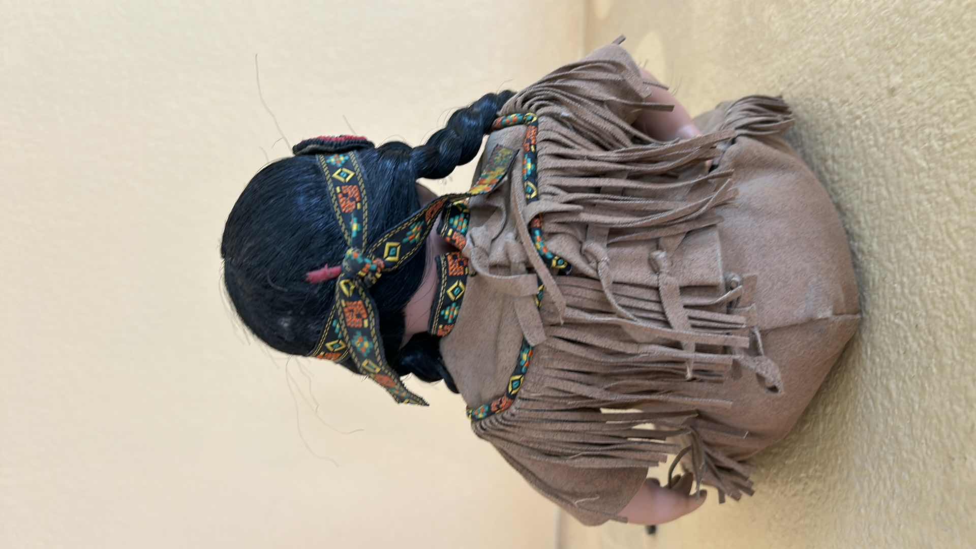 Photo 1 of “BRAVE AND FREE” ARTAFFECTS PORCELAIN DOLL H10”