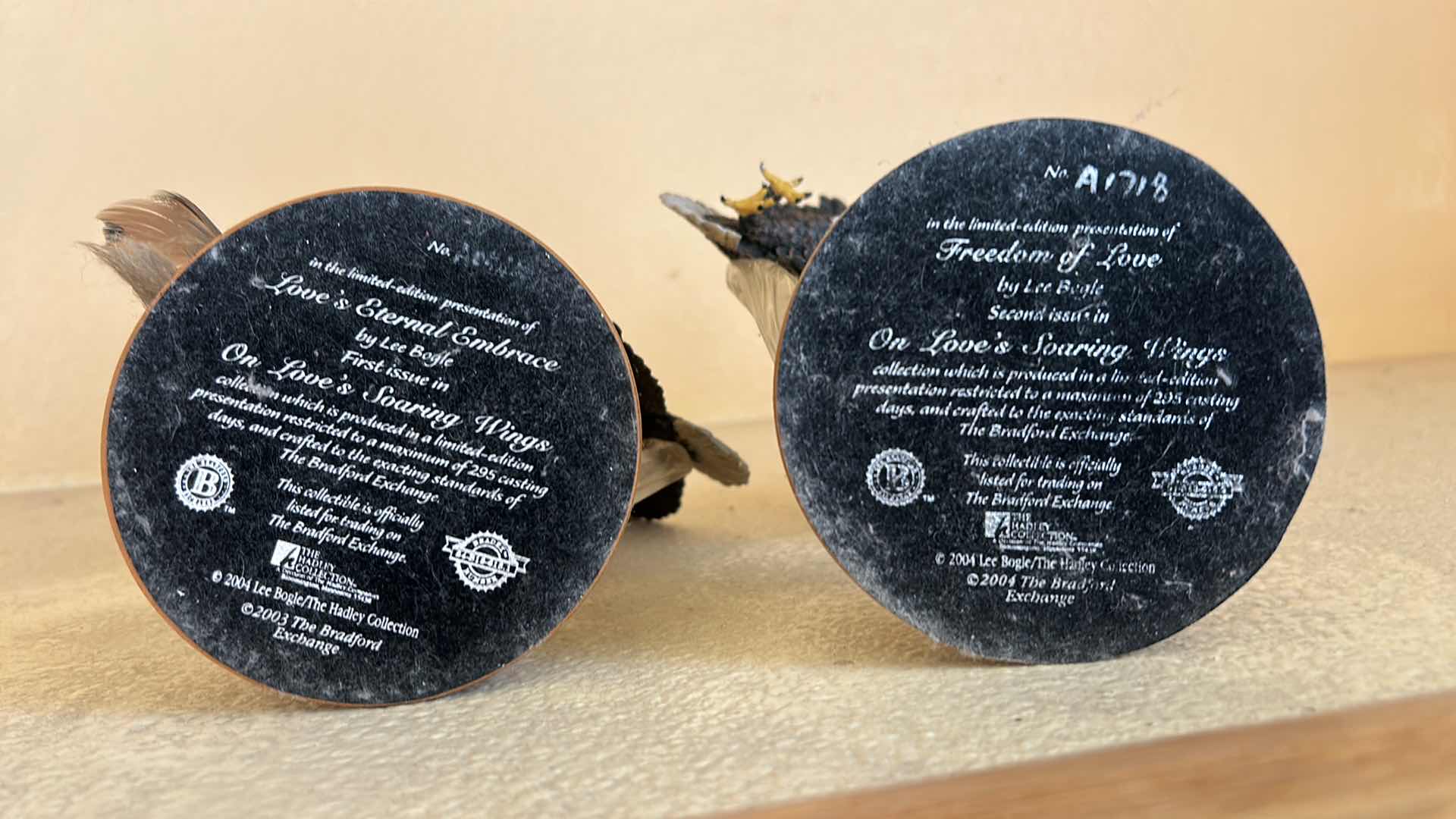 Photo 1 of 2- NUMBERED BRADFORD EXCHANGE NATIVE AMERICAN ART H9.5”