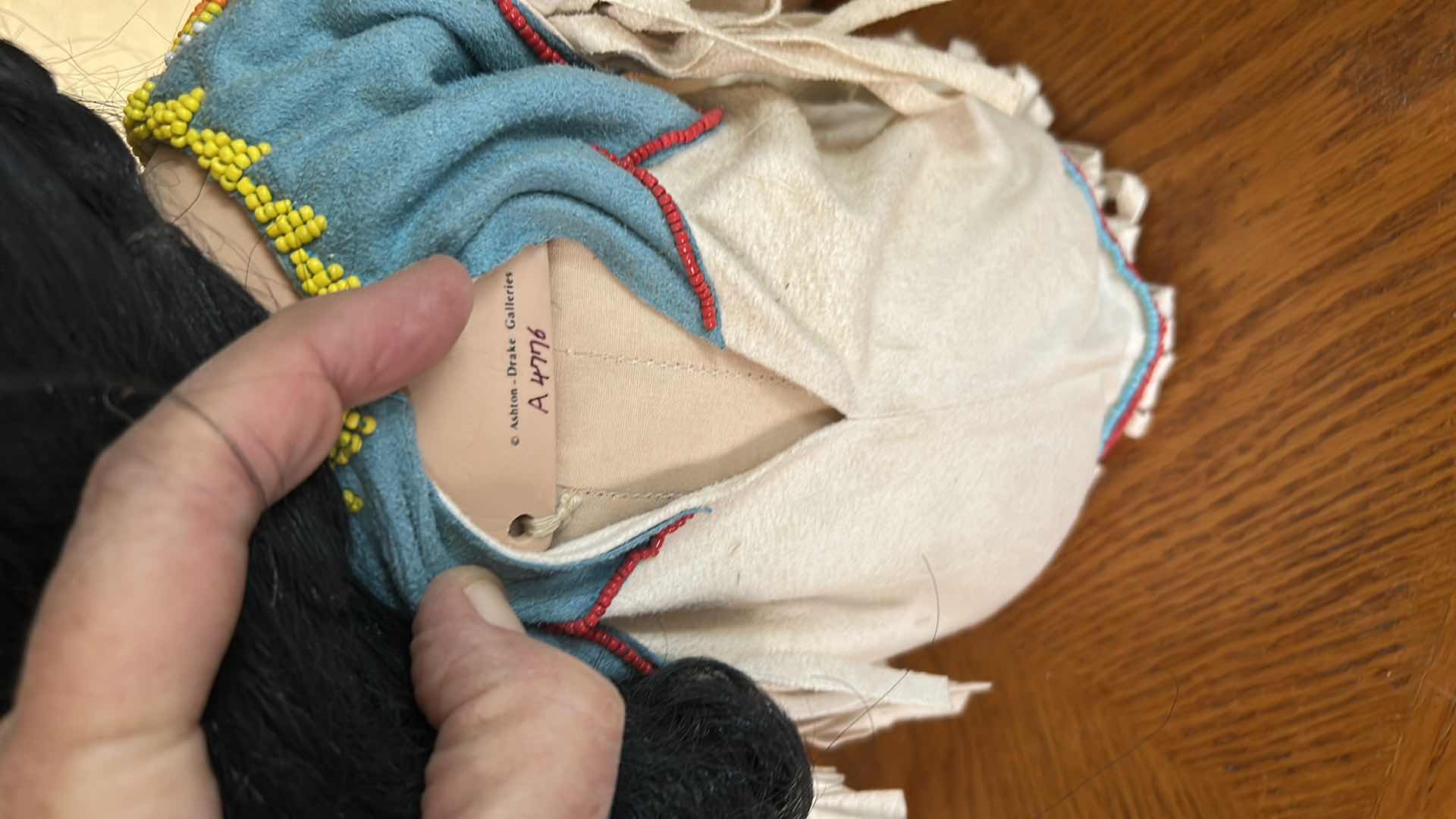 Photo 4 of ASHTON - DRAKE COLLECTION NUMBERED PORCELAIN DOLL H12.5”