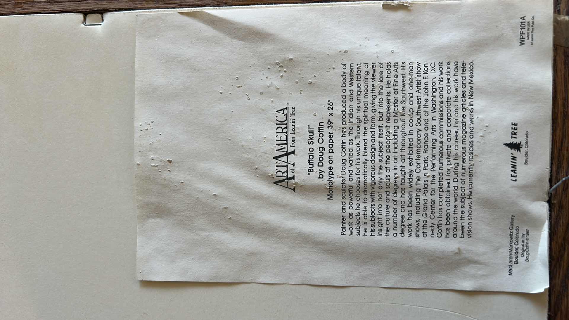 Photo 1 of 2 FRAMED NATIVE AMERICAN ARTWORK PIECES (LARGEST 19” x H23”) 15” x H12”