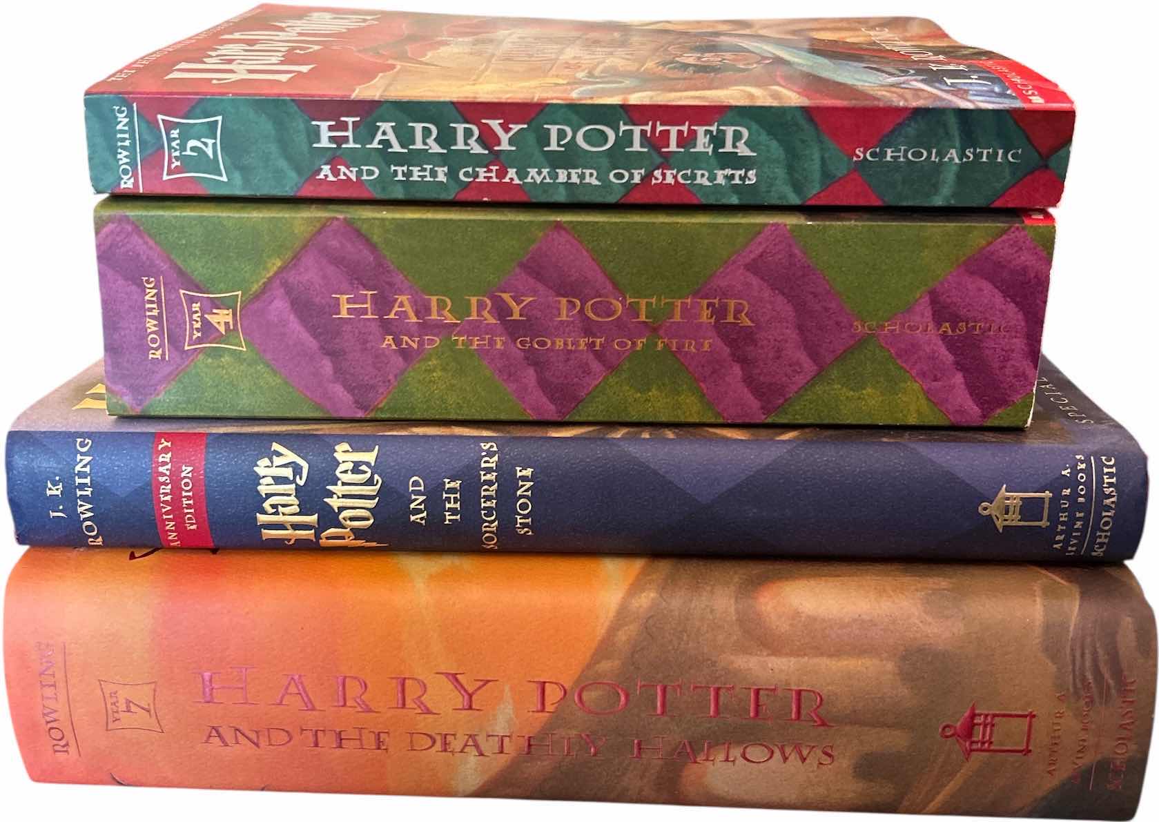 Photo 1 of 4 HARRY POTTER BOOKS