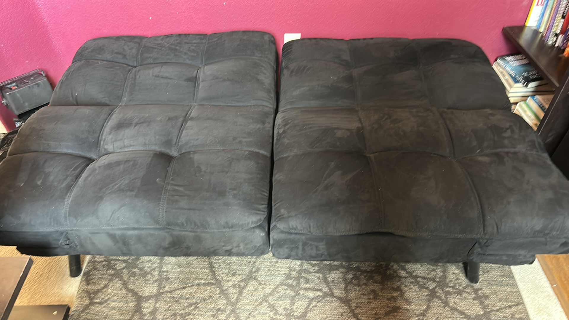 Photo 1 of BLACK MICRO FIBER FUTON 71“