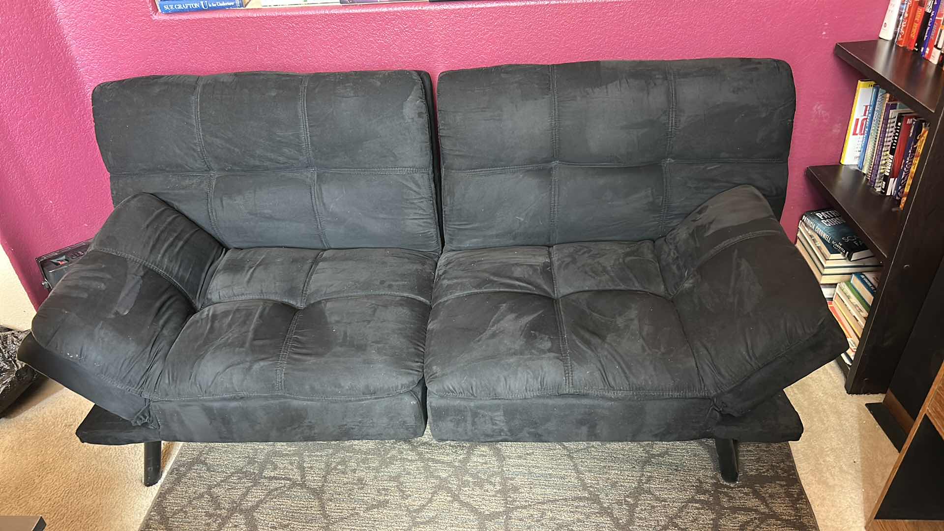 Photo 1 of BLACK MICRO FIBER FUTON 71“