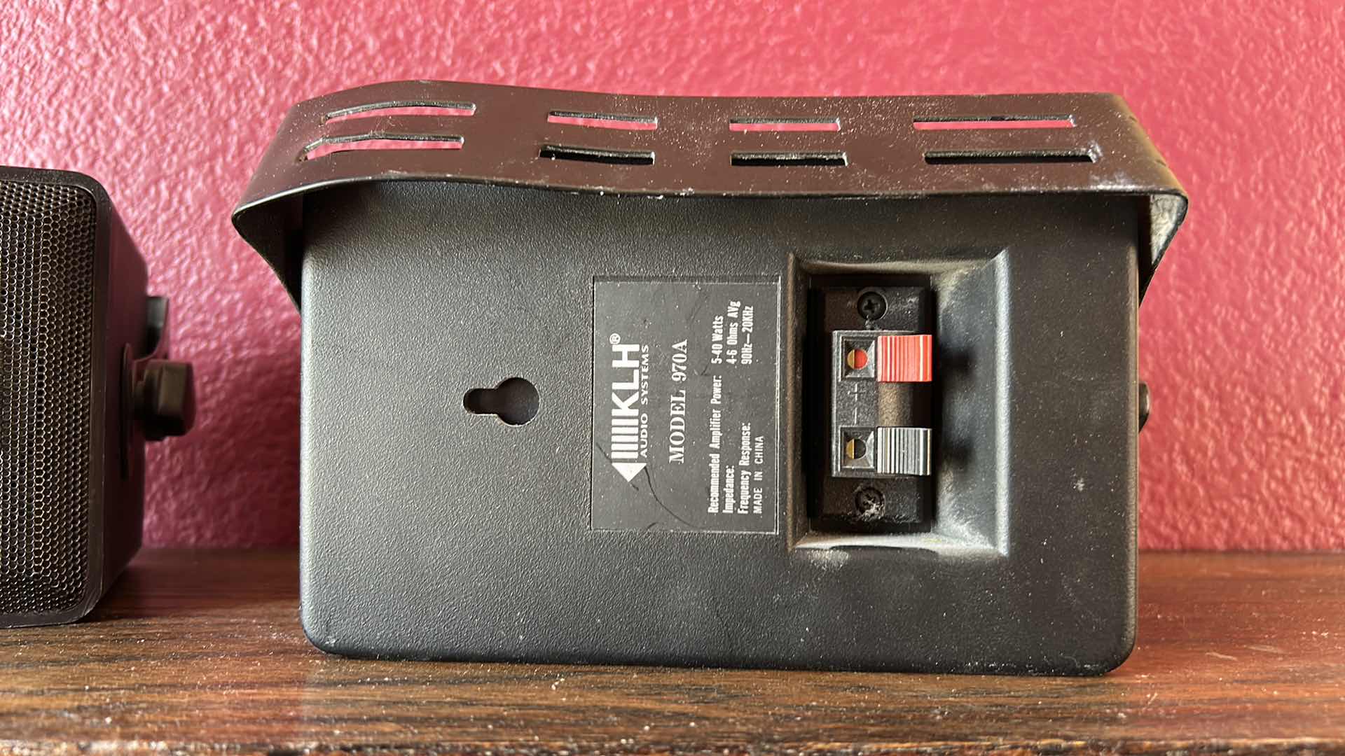 Photo 2 of 2 KLH WALL MOUNT SPEAKERS