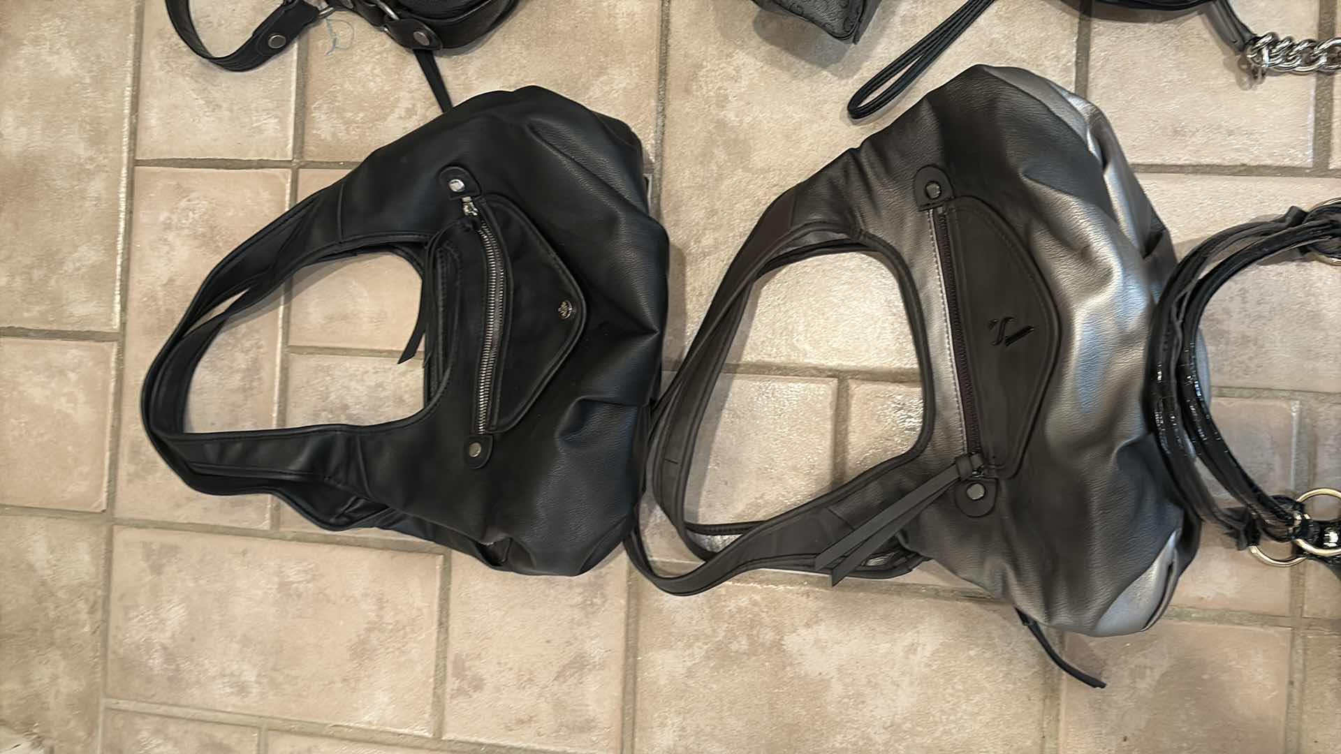 Photo 3 of BLACK AND SILVER HANDBAGS