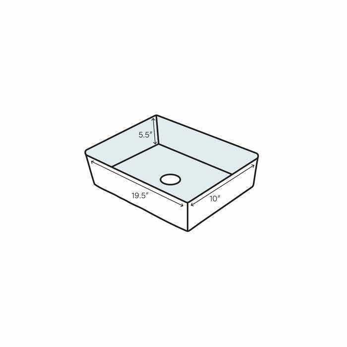 Photo 1 of NEW SWISS MADISON VOLTAIRE 19.5” WHITE LEFT SIDE FAUCET WALL MOUNTED SINK MODEL SM-WS315