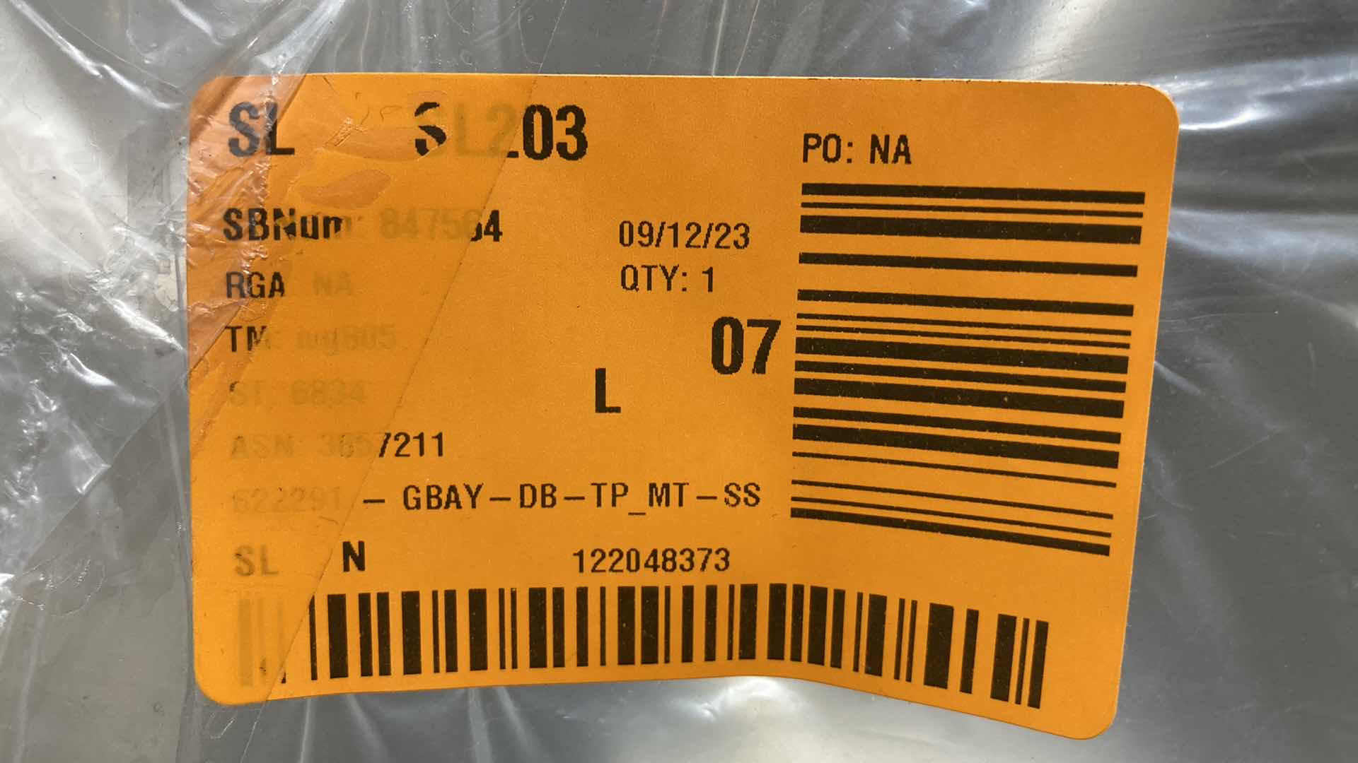 Photo 1 of NEW GLACIER BAY 33” BRUSHED STAINLESS STEEL 4 HOLE 23 GAUGE DROP IN DOUBLE BOWL SINK MODEL 622291