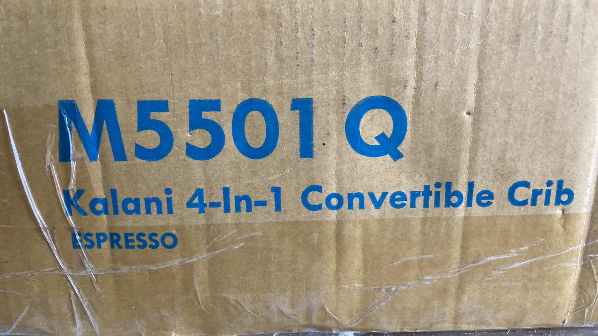 Photo 5 of NEW DAVINCI KALANI 4-IN-1 CONVERTIBLE ESPRESSO WOOD CRIB MODEL M5501Q