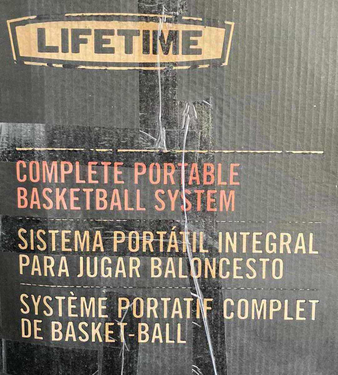 Photo 1 of NEW LIFETIME 50” SHATTERPROOF FUSION BACKBOARD COMPLETE PORTABLE BASKETBALL HOOP SYSTEM MODEL 90678