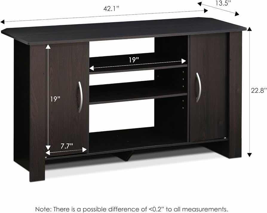Photo 1 of NEW FURINNO ESPRESSO TV STAND ENTERTAINMENT CENTER MODEL 14055