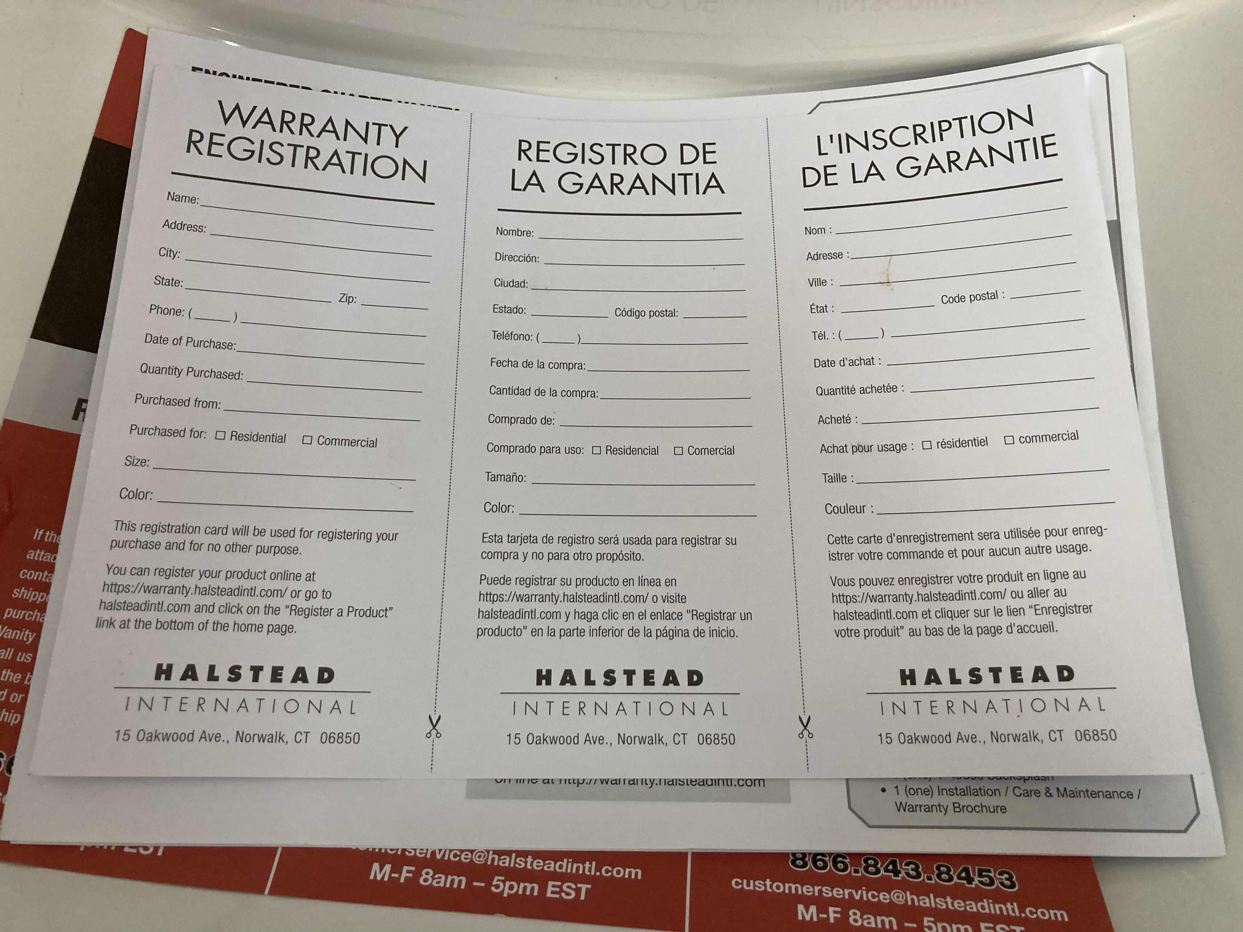 Photo 6 of HALSTEAD INTERNATIONAL 25" TEMPEST GREY ENGINEERED QUARTZ VANITY TOP 3 FAUCET HOLE SINGLE WHITE TROUGH BOWL SINK W BACKSPLASH