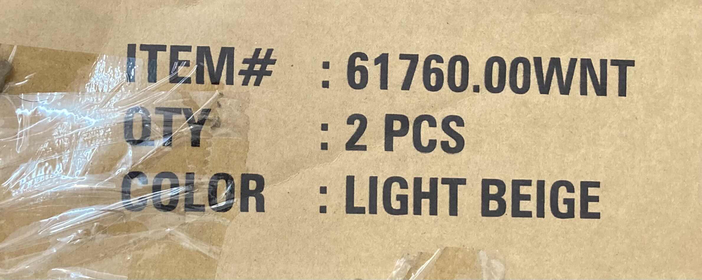 Photo 4 of NEW CHRISTOPHER KNIGHT CHAZZ MID-CENTURY LIGHT BEIGE DINING CHAIRS SET OF 2 MODEL 61760.00WNT