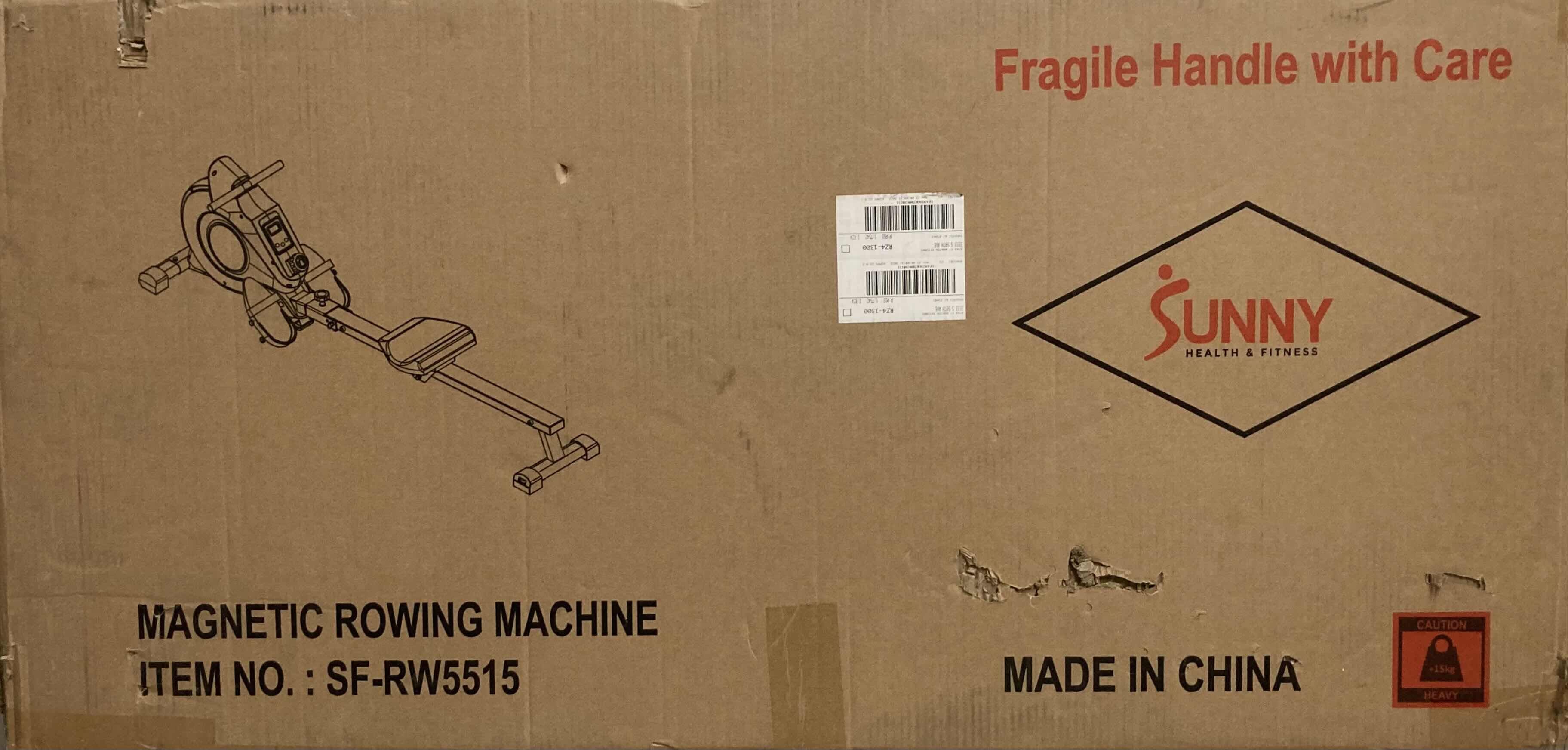 Photo 1 of NEW SUNNY HEALTH & FITNESS MAGNETIC ROWING MACHINE MODEL