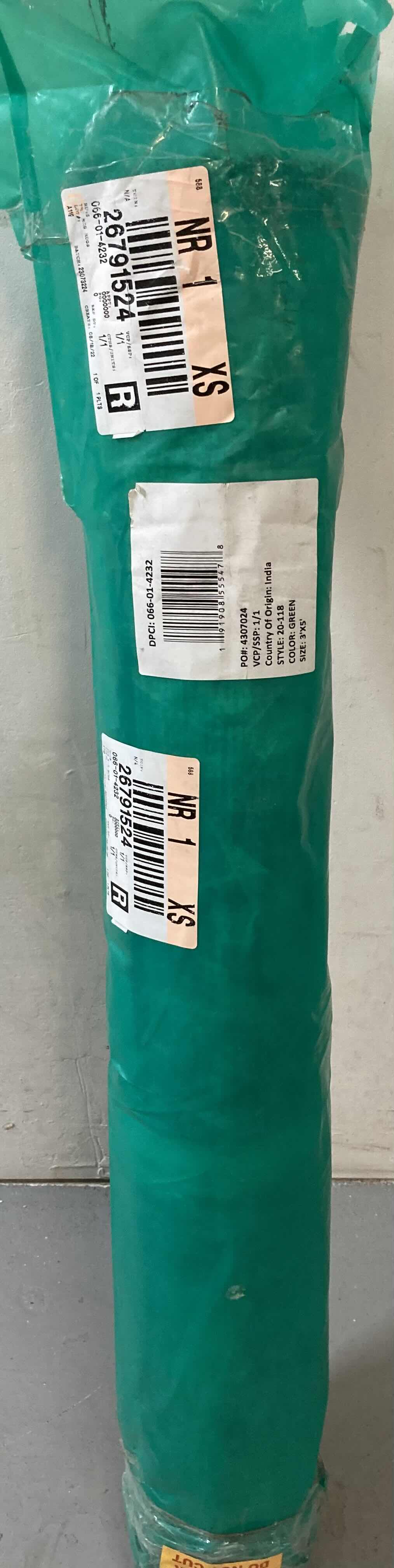 Photo 5 of STUDIO MCGEE THRESHOLD LEDGES DIGITAL GREEN FLORAL DISTRESSED PERSIAN AREA RUG 5’ X 7’