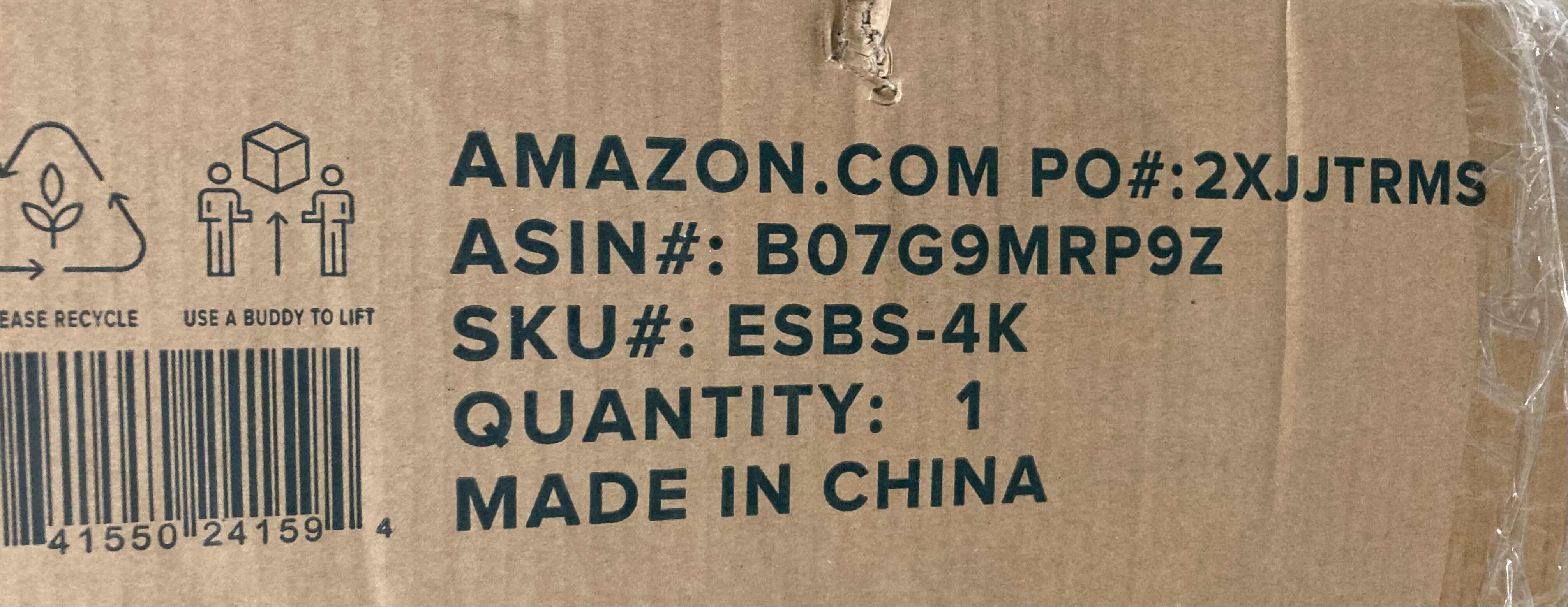 Photo 4 of NEW ZINUS UPHOLSTERED METAL & WOOD KING BOX SPRING MODEL ESBS-4K