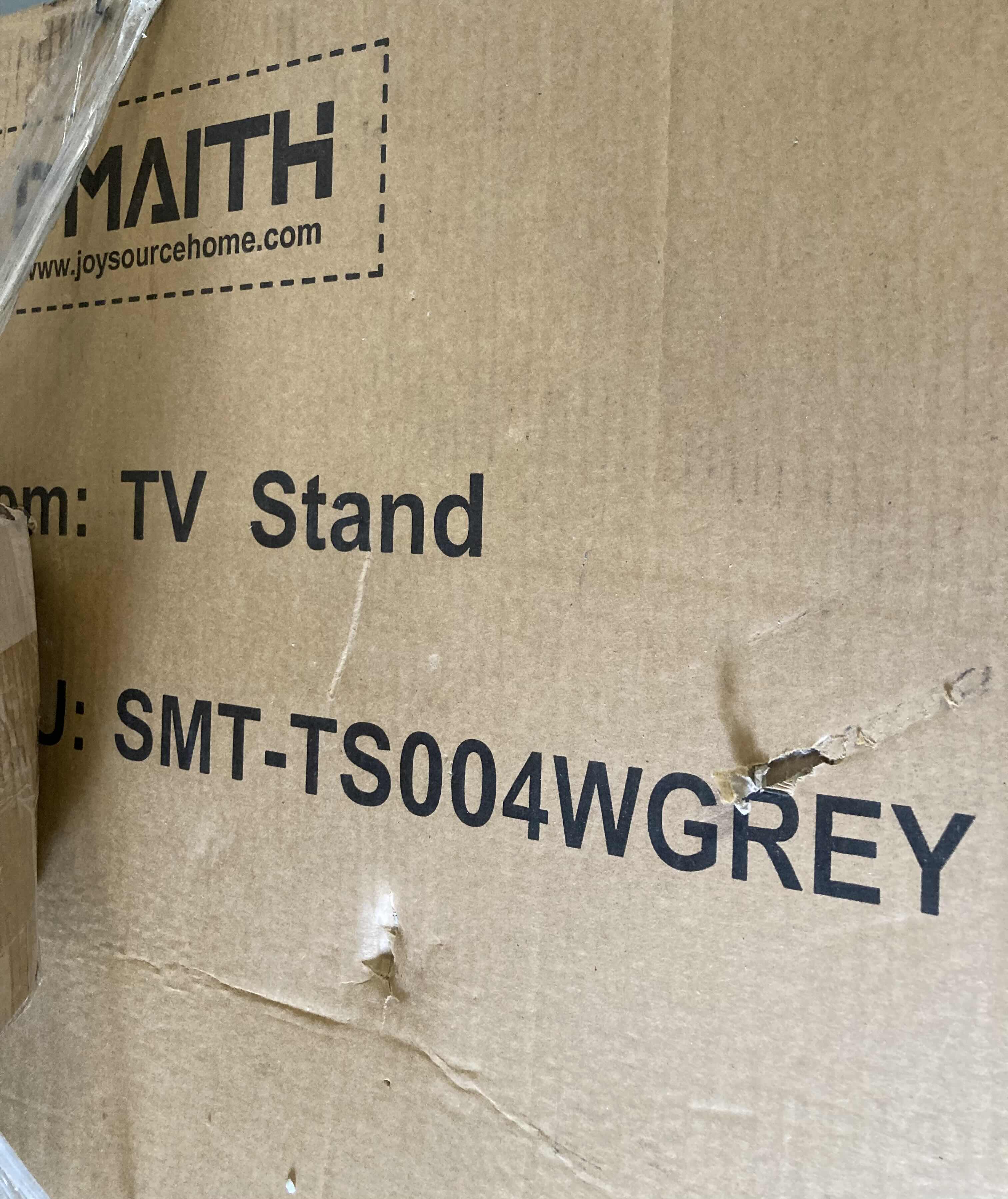 Photo 1 of NEW DMAITH GREY LED MOUNTED MEDIA CENTER TV STAND MODEL SMT-TS004WGREY