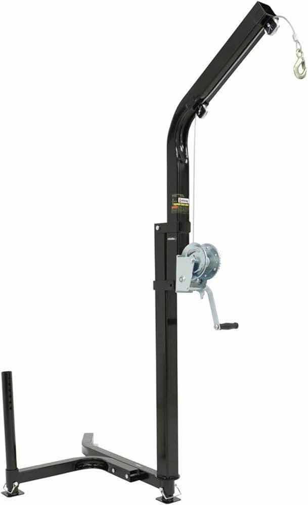Photo 1 of NEW VIKING SOLUTIONS RUGGED FOLDABLE PIVOTING HOIST MAGNUM RACK JACK 650LB CAP MODEL VKS-VMH001