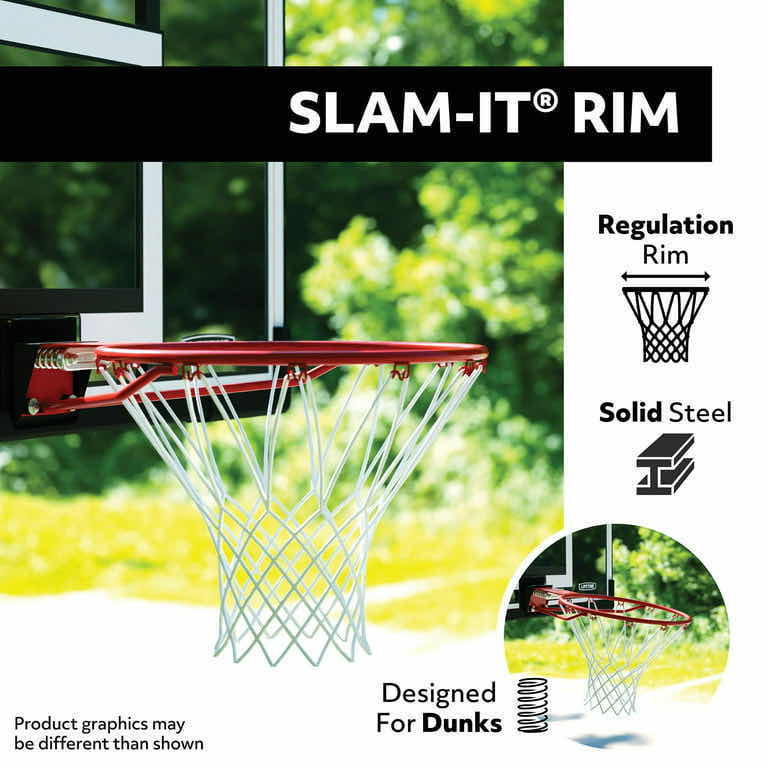 Photo 1 of NEW LIFETIME 54" STEEL FRAME
SHATTERPROOF BACKBOARD COMPLETE
PORTABLE BASKETBALL HOOP SYSTEM MODEL 90631