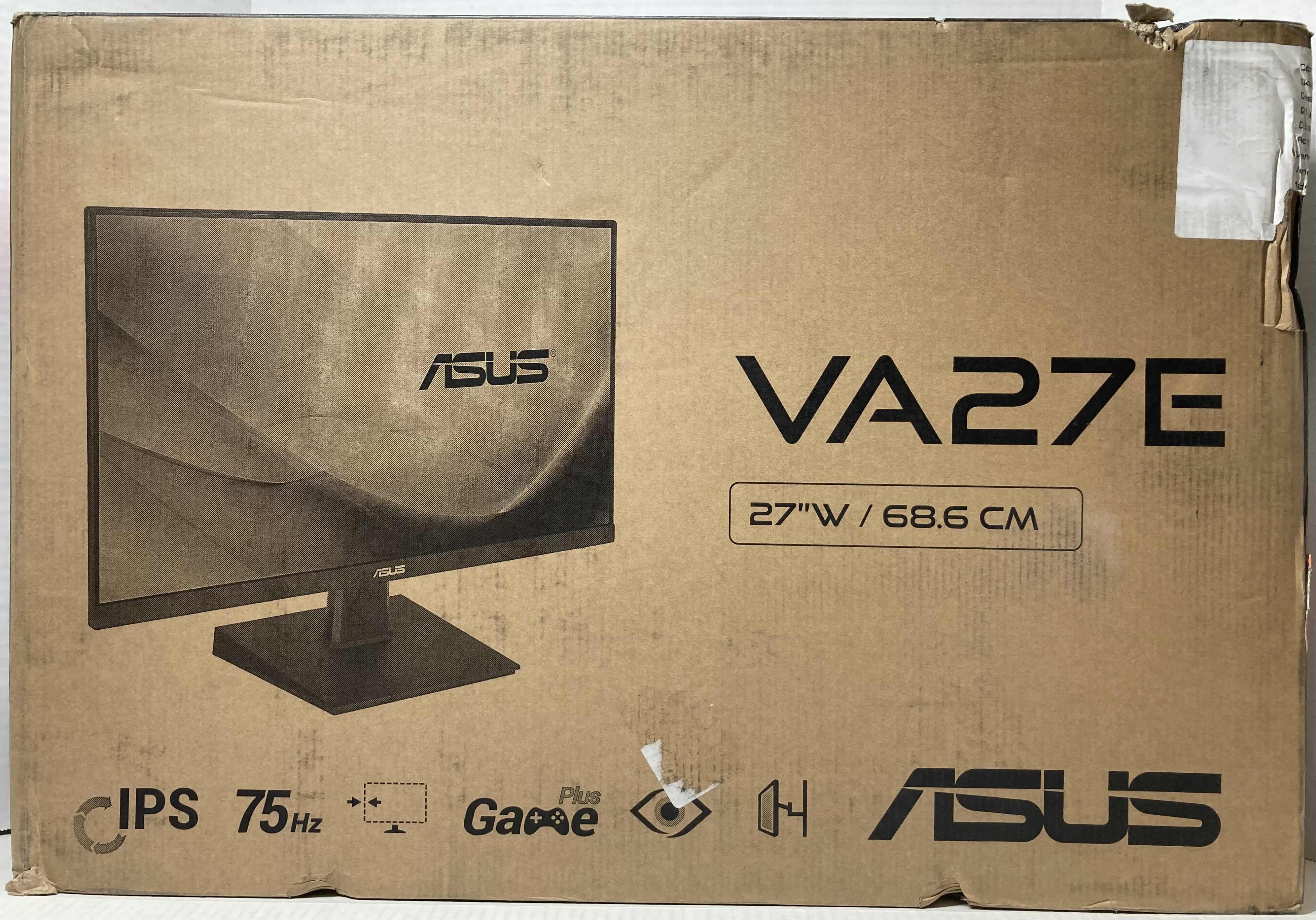Photo 4 of NEW ASUS 27” VA27E LED GAMING MONITOR 75HZ MODEL VA27EHEY