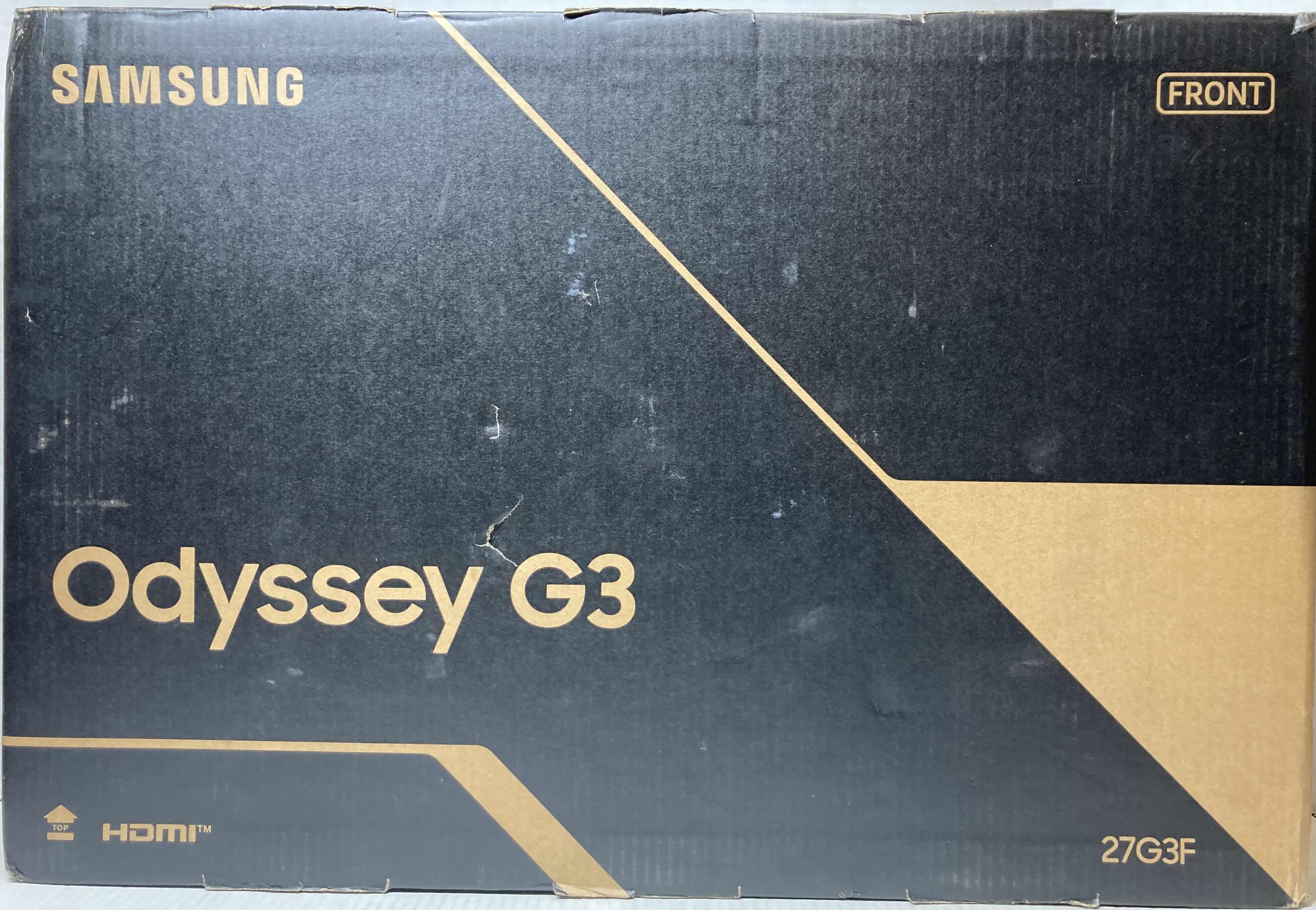 Photo 1 of NEW SAMSUNG 27” ODYSSEY G3 SERIES FHD GAMING MONITOR MODEL LF27G35TFWNXZA