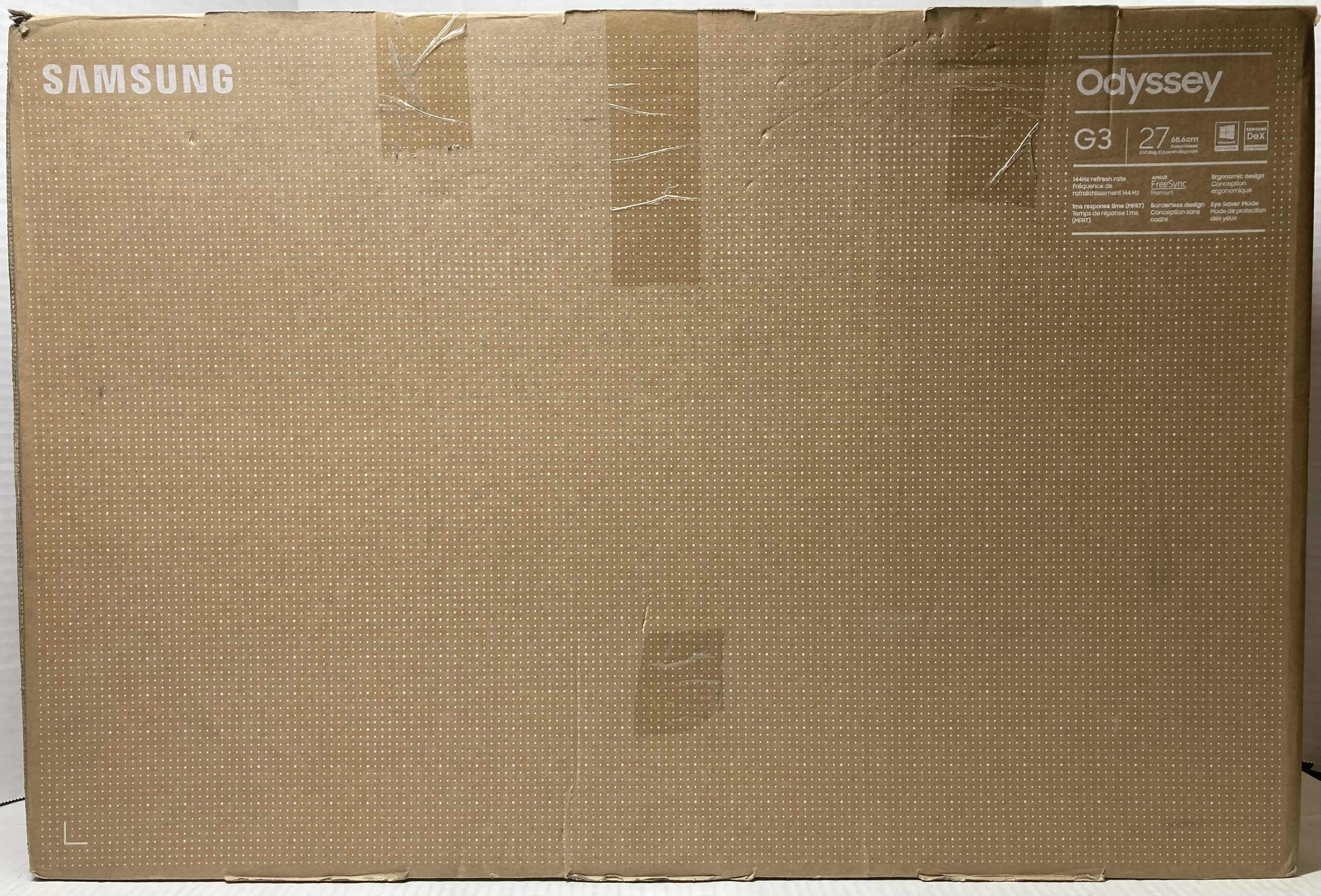 Photo 6 of NEW SAMSUNG 27” ODYSSEY G3 SERIES FHD GAMING MONITOR MODEL LF27G35TFWNXZA