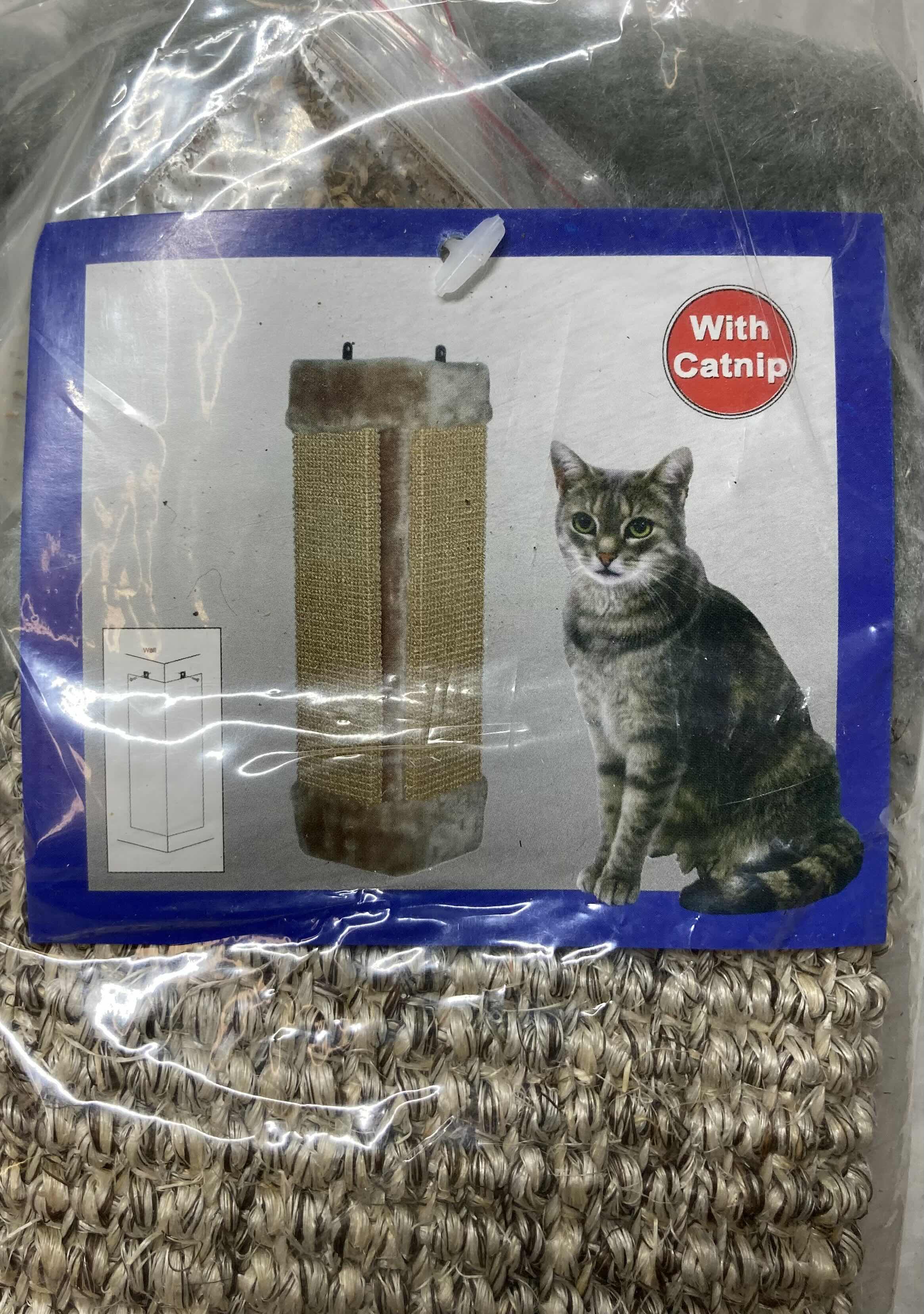 Photo 1 of NEW CAT SCRATCHING POSTS & TOY SET (4)