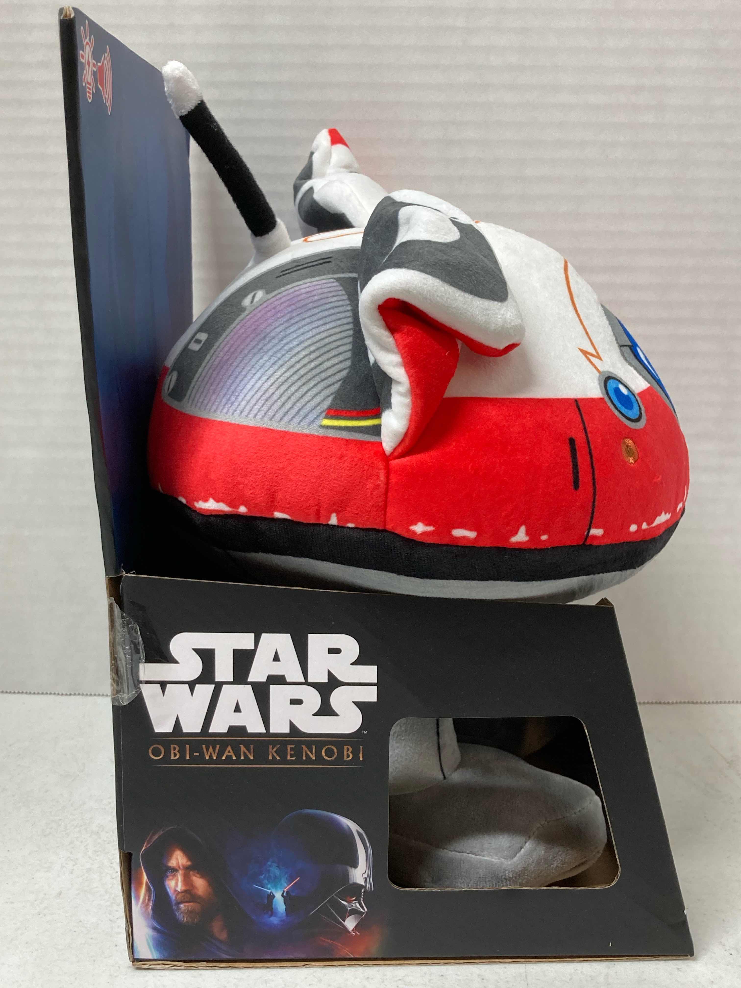 Photo 1 of NEW STAR WARS LIGHT UP OBI-WAN KENOBI LOLA DROID PLUSHY TOY
