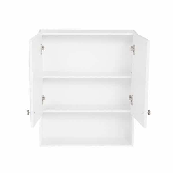 Photo 1 of GLACIER BAY WHITE RECTANGULAR MEDICINE CABINET W ADJUSTABLE SHELVES MODEL 45396M 23.13” X 7.5” H27.88”