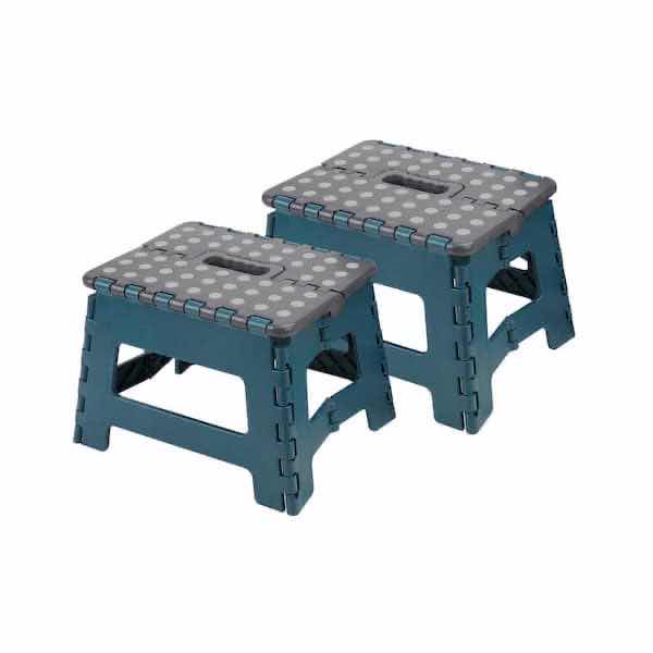 Photo 1 of ANVIL FOLDING STEPPING STOOL 2 PACK 8.5”