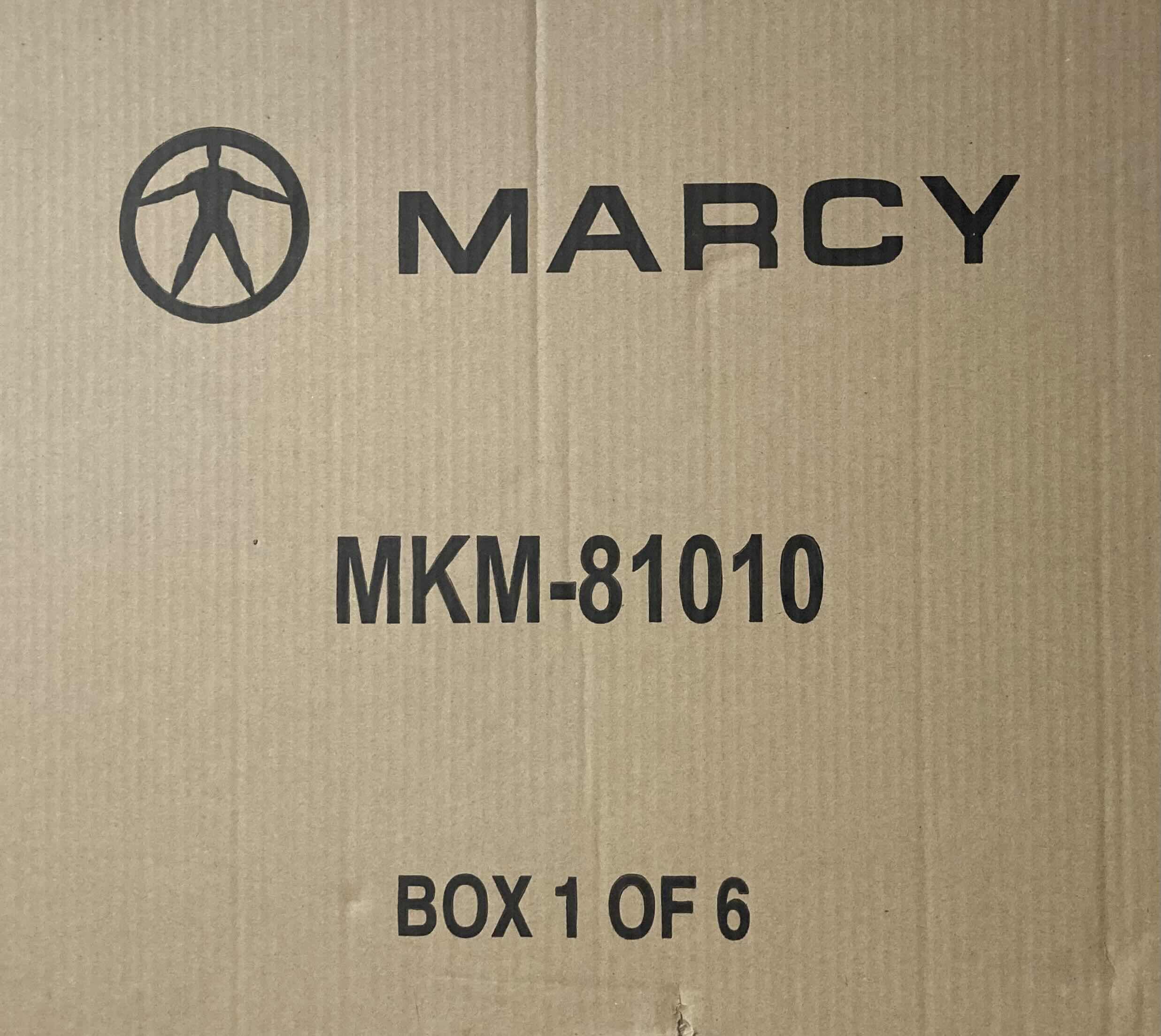Photo 1 of MARCY 200LBS STACK DUEL FUNCTION HOME GYM MODEL MKM-81010 BOX 1 OUT OF 6