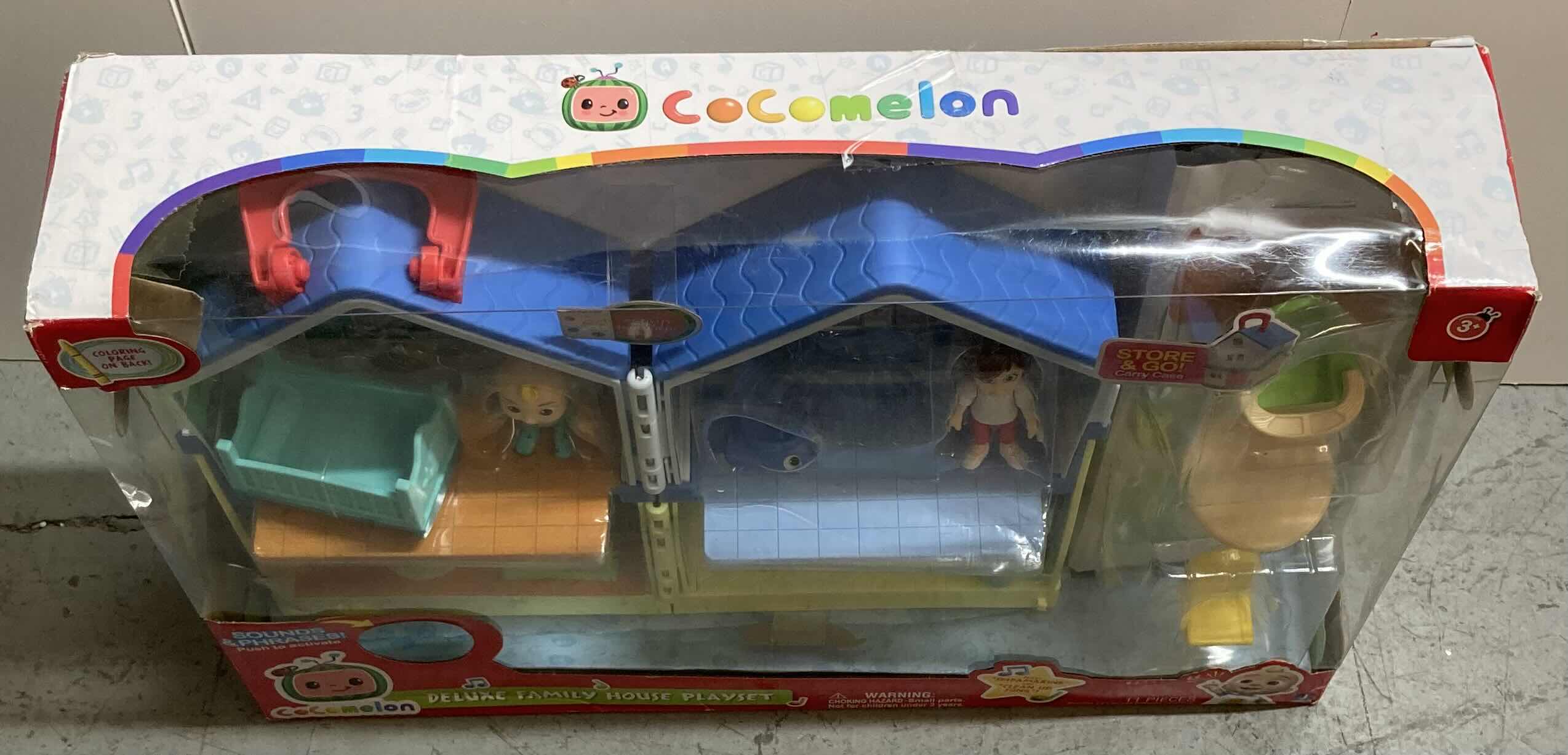 Photo 1 of COCOMELON DELUXE FAMILY HOUSE ACTION FIGURE SET