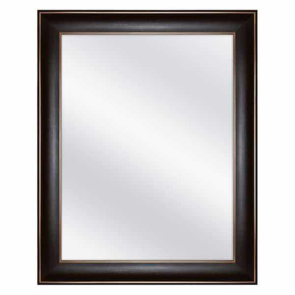 Photo 1 of HOME DECORATORS COLLECTION OIL RUBBED BRONZE RECTANGULAR MIRRORED MEDICINE CABINET 24” X 30”