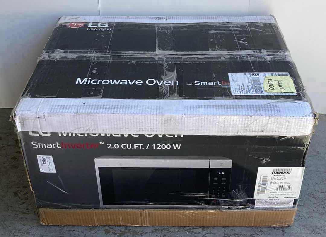Photo 6 of LG NEO CHEF 2.0CUFT/1200WATT SMART INVERTER MICROWAVE OVEN MODEL LMC2075ST