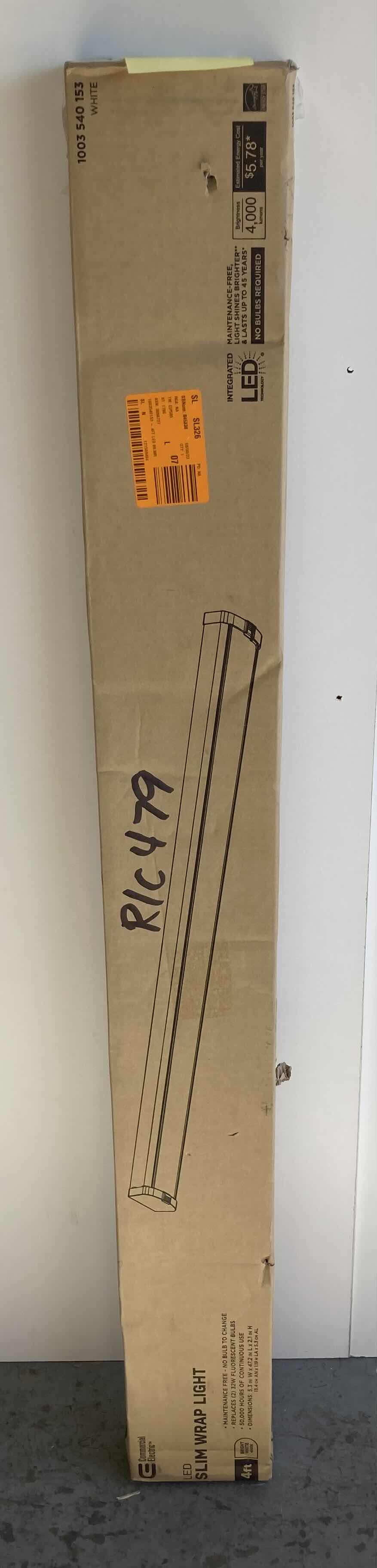 Photo 5 of COMMERCIAL ELECTRIC 4’ WHITE LED SLIM WRAP LIGHT 1003540153